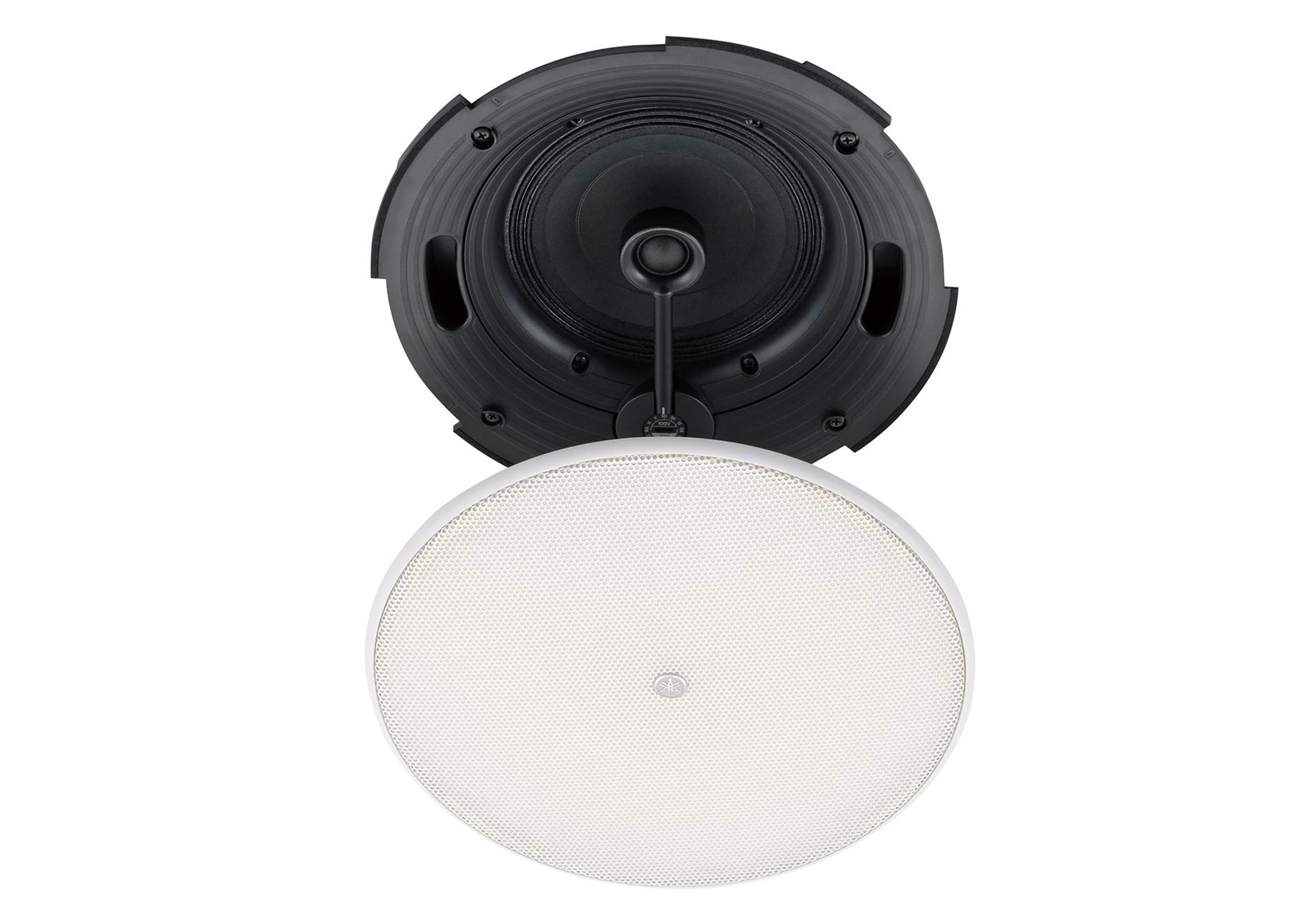 Yamaha VXC8W 8" Full-Range Two-Way Ceiling Loudspeaker - White Pair by Yamaha