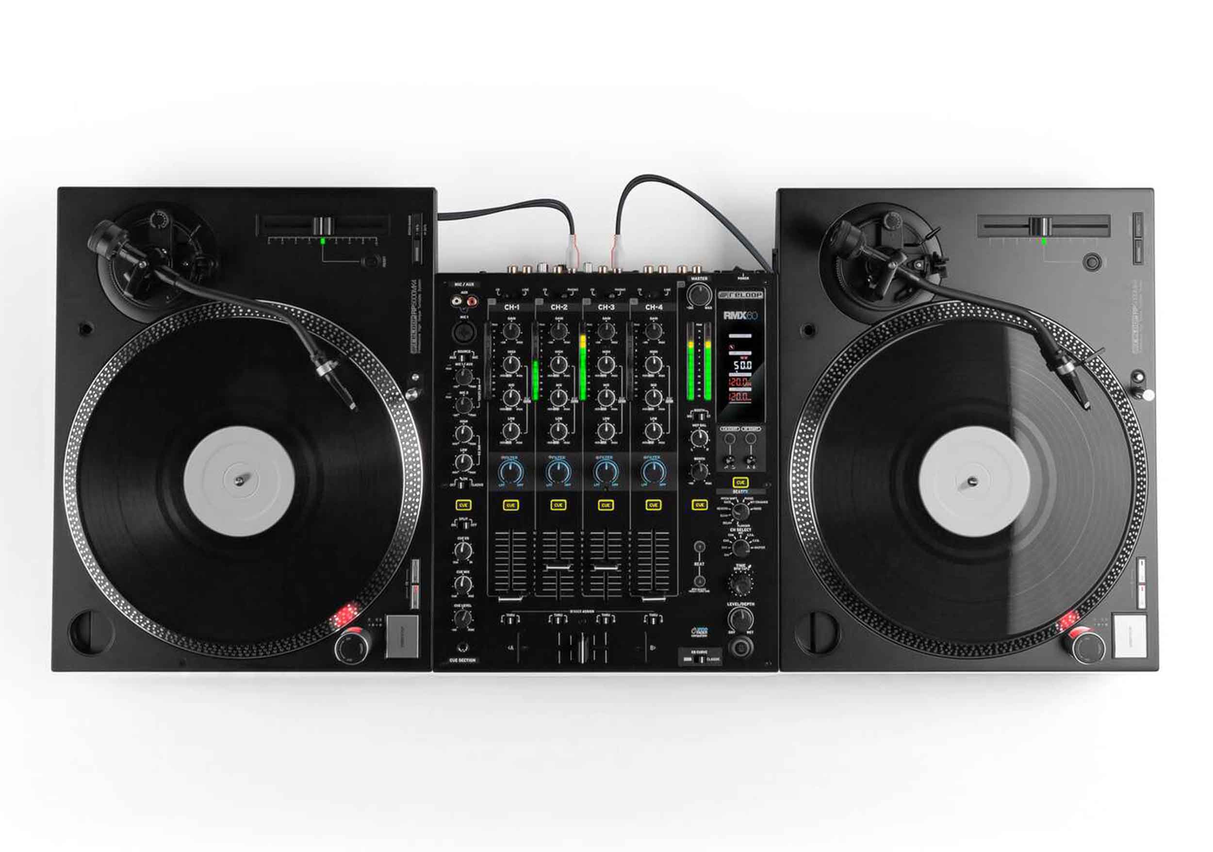 Reloop RP-5000 MK4 High-Torque Direct-Drive Professional DJ Turntable by Reloop