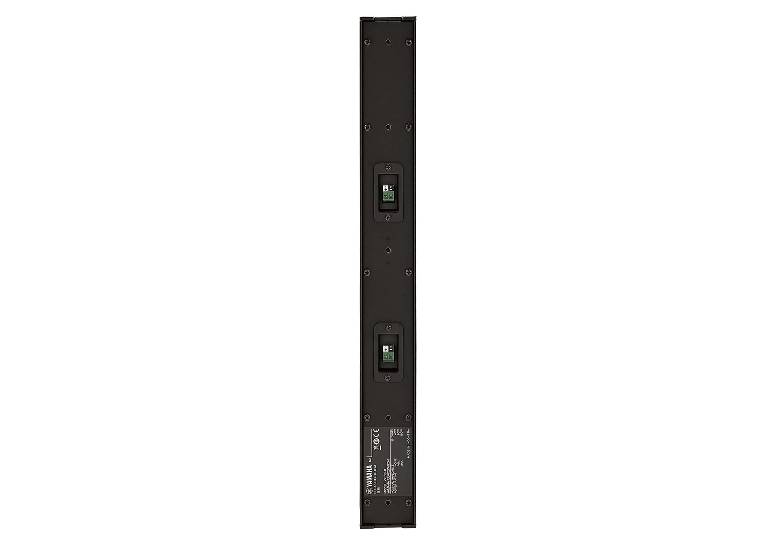 Yamaha VXL1B-8 Slim Line Array Speaker with 8 X 1.5" Drivers - Black Finish by Yamaha