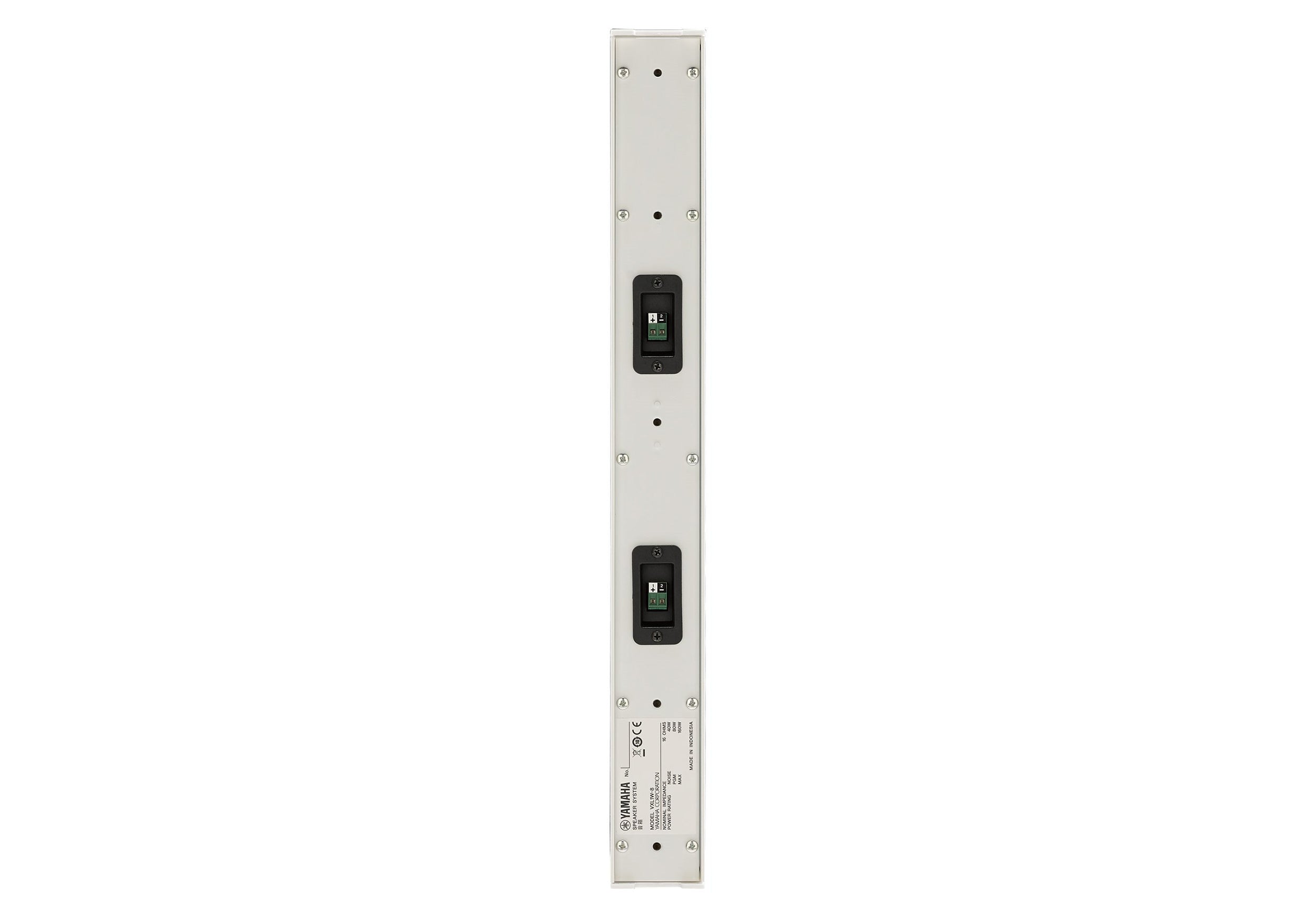 Yamaha VXL1W-8 Slim Line Array Speaker with 8 X 1.5" Drivers - White Finish by Yamaha