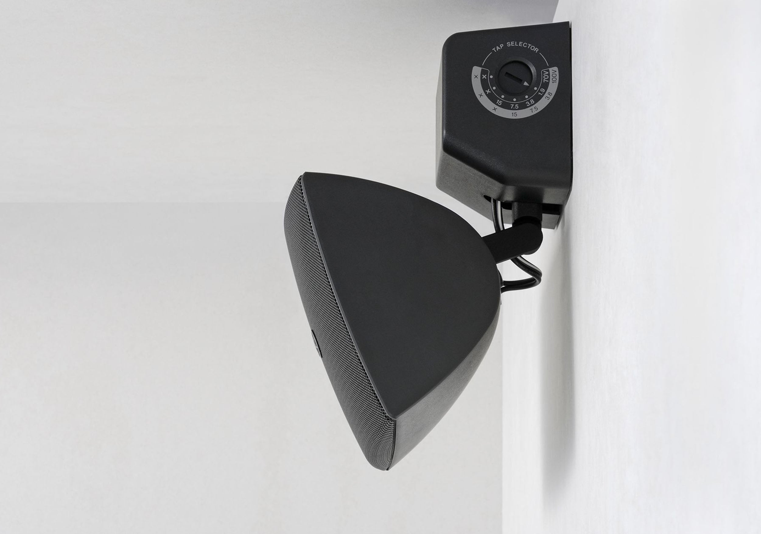 Yamaha VXS3FT 3.5" High-Impedance Surface Mount Loudspeaker for 70/100V - Black Pair by Yamaha