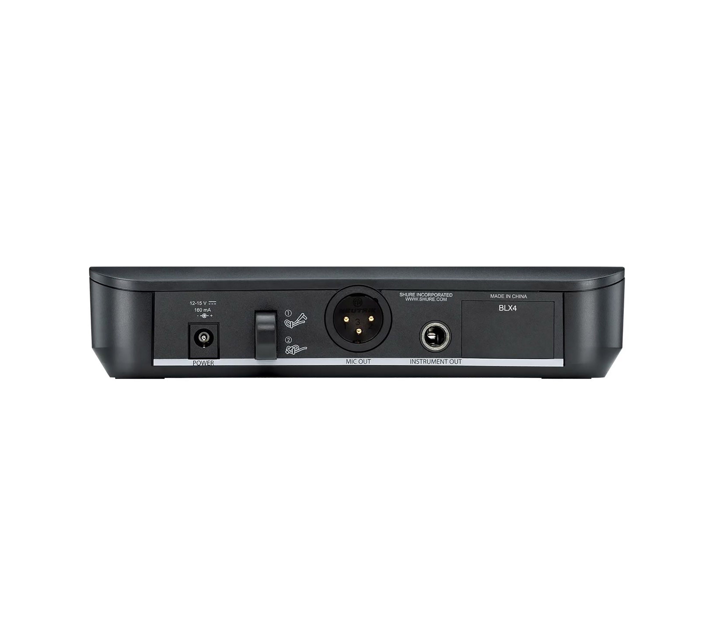B-Stock: Shure BLX14/B98-H9, Wireless Instrument System with Beta 98H/C Clip on Gooseneck Microphone - H9 (512-542 MHz) by Shure