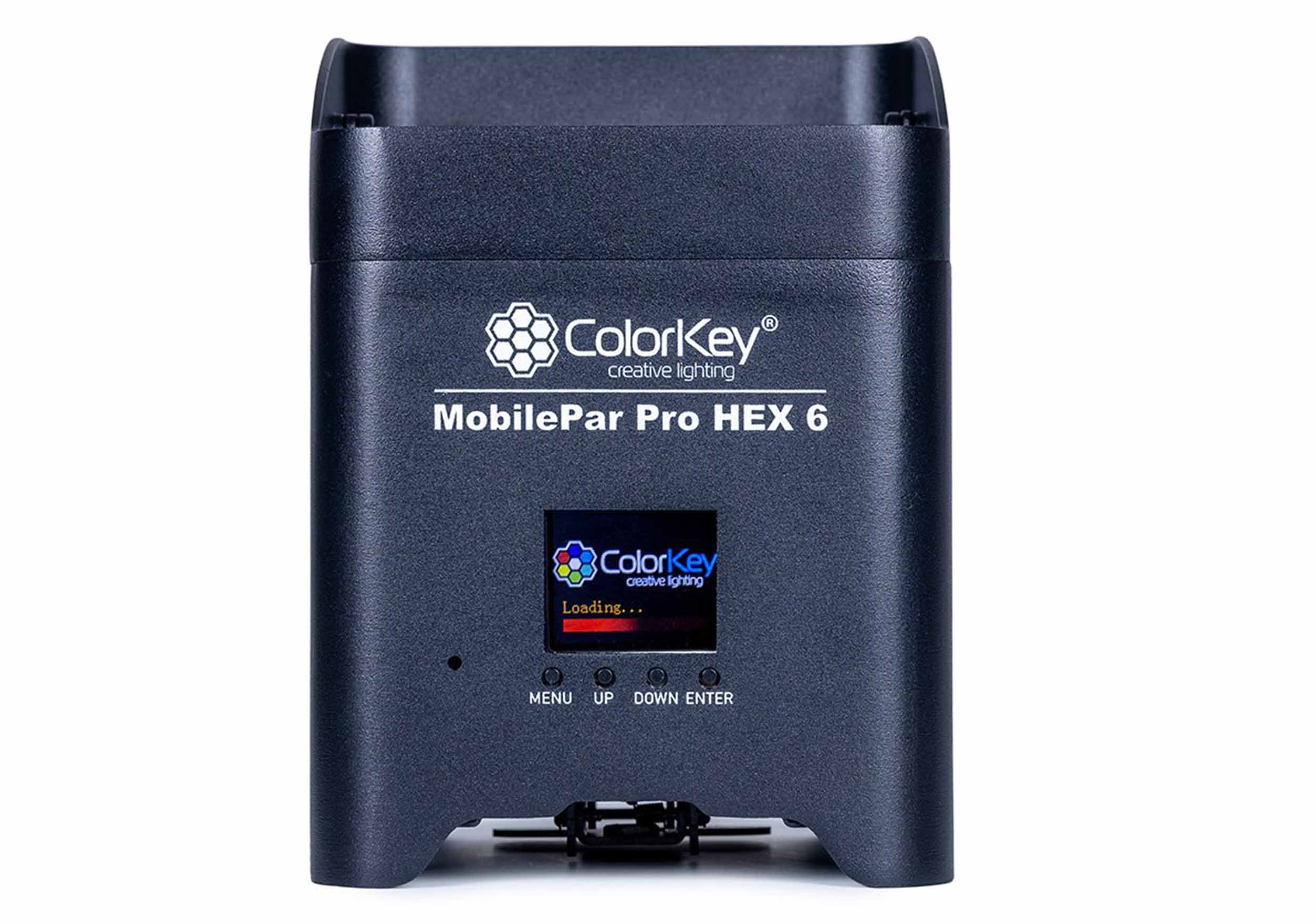 Colorkey CKU-6230 MobilePar Pro HEX 6 Wireless Battery-Powered RGBAW+UV LED Fixture by ColorKey