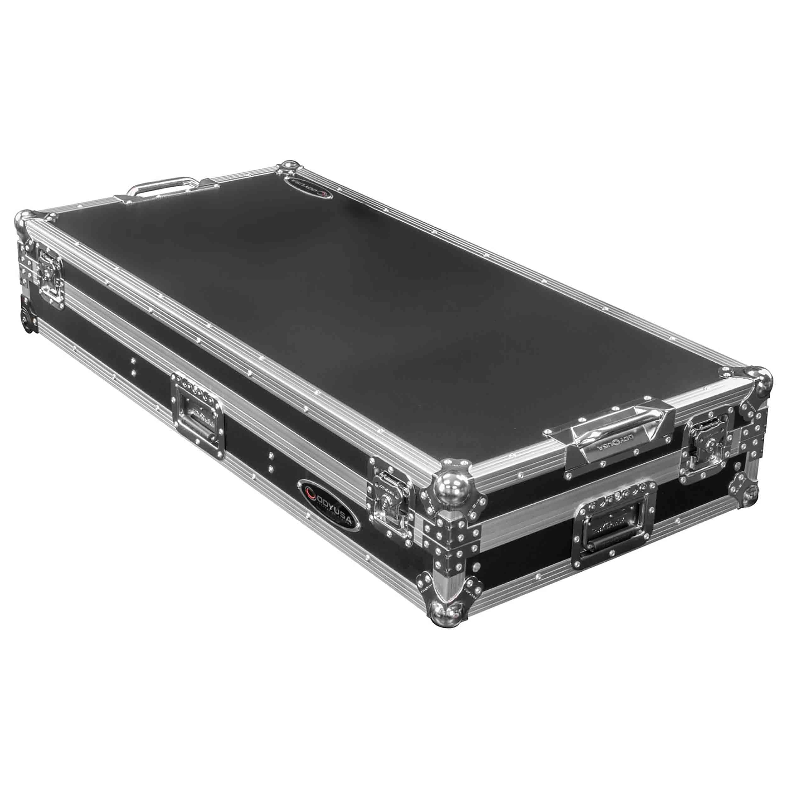 B-Stock: Odyssey FZGSDJMA9CDJW Glide Style DJ Coffin Flight Case with Wheels for DJM-A9 and CDJ-3000 or Similar Size Gear by Odyssey
