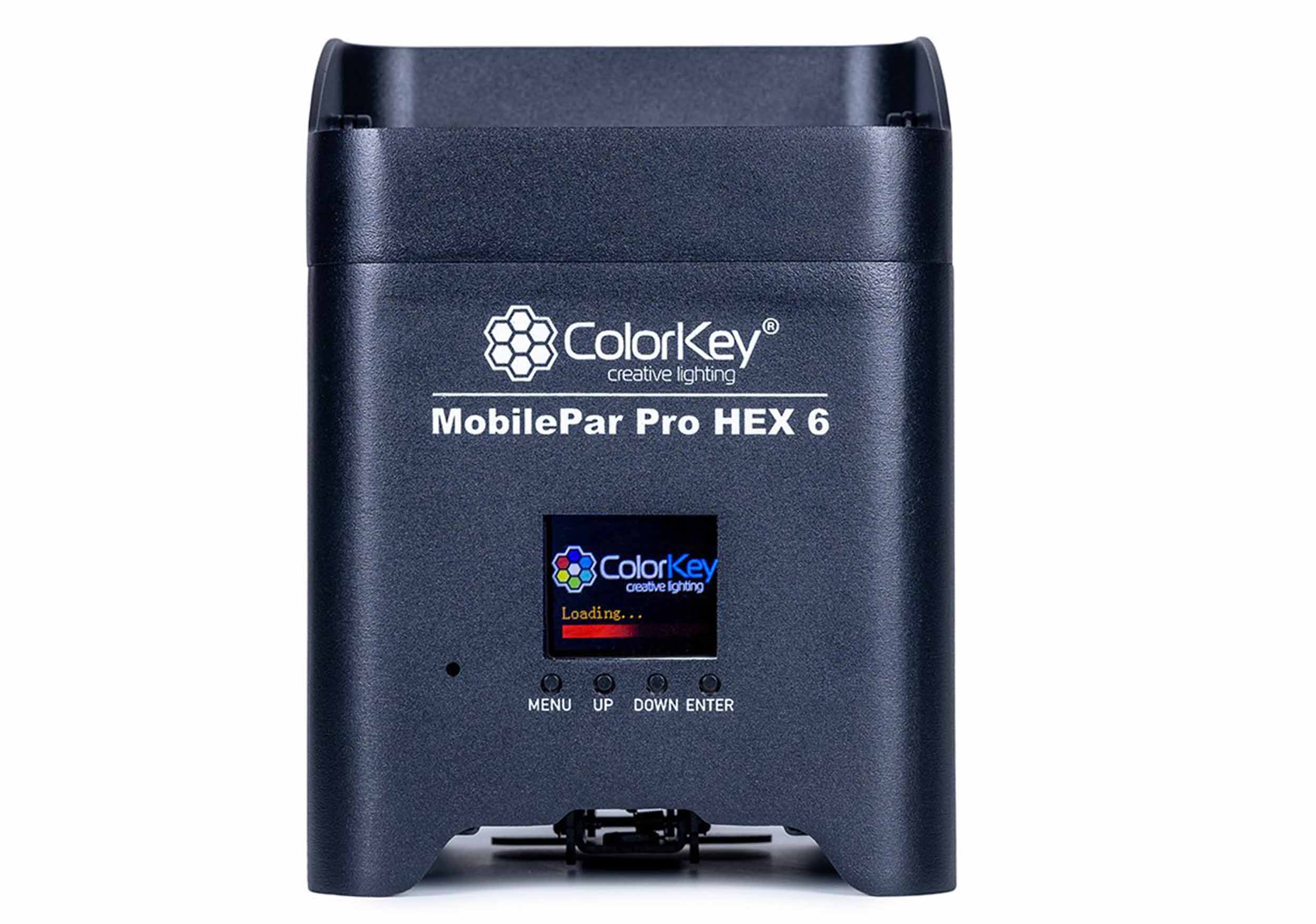 ColorKey CKU-6234 MobilePar Pro HEX 6, Battery Powered RGBAW-UV LED 4-Pack Bundle with Carrying Case by ColorKey