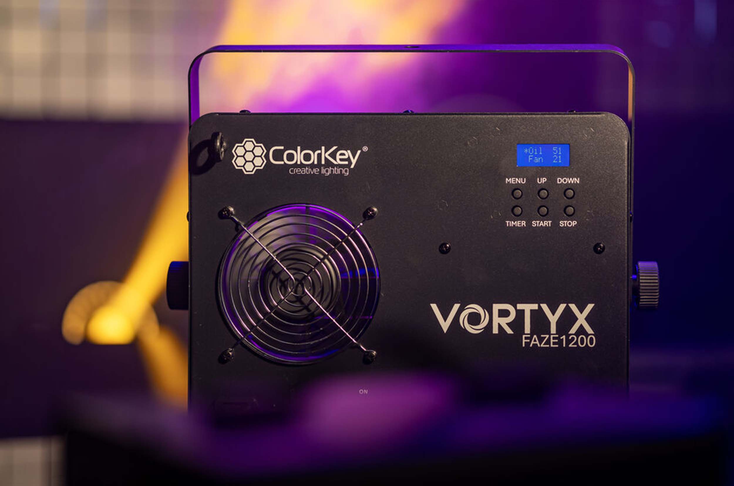 ColorKey CKU-7910 VORTYX Faze 1200 Fog - Haze Machine - 220V by ColorKey