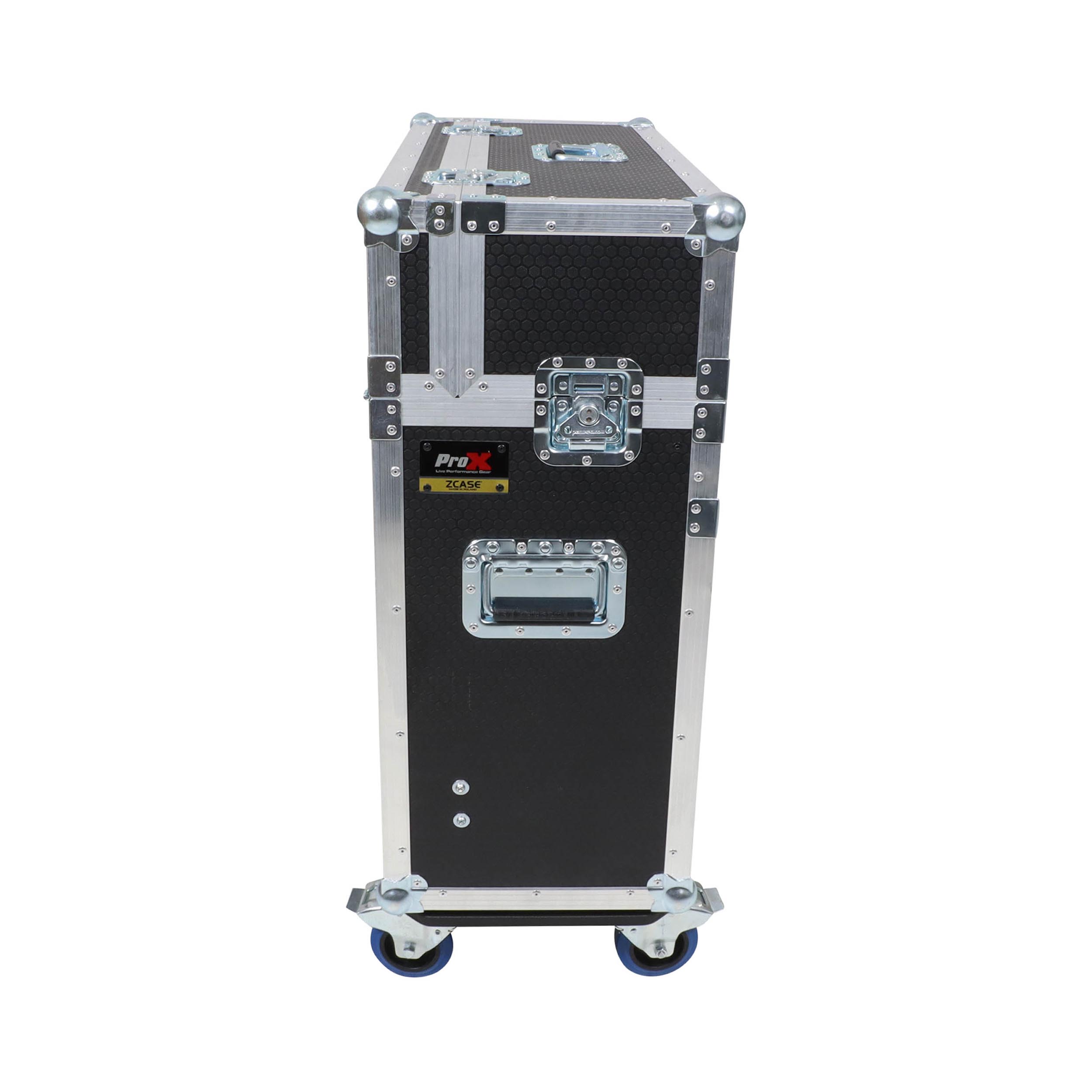 ProX XZF-BX32C Flip-Ready Easy Retracting Hydraulic Lift Case for Behringer BX32 Compact Console by ProX Cases