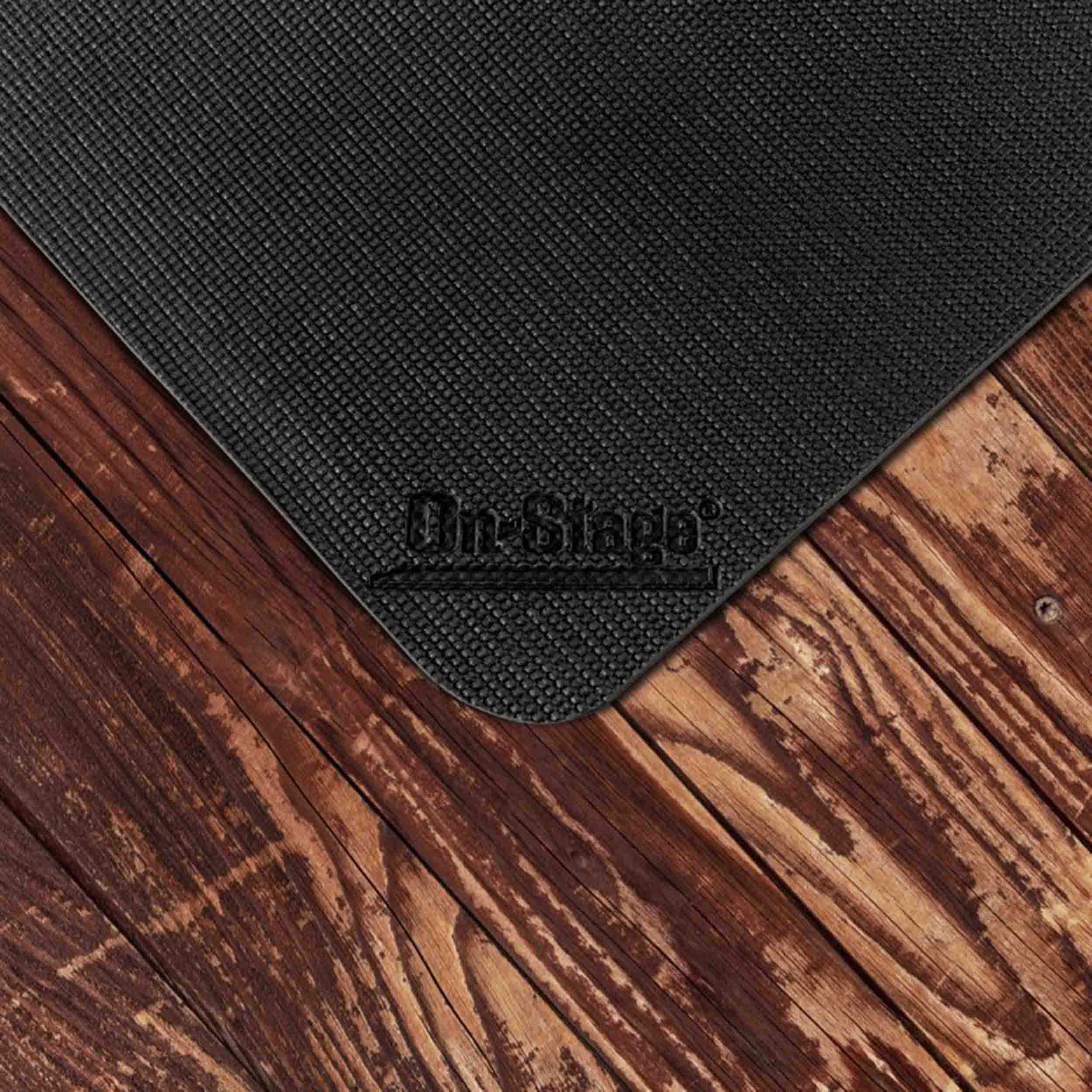 On-Stage DMA6450 6’ x 4’ Nonslip Drum Mat with Carrying Bag by On-Stage