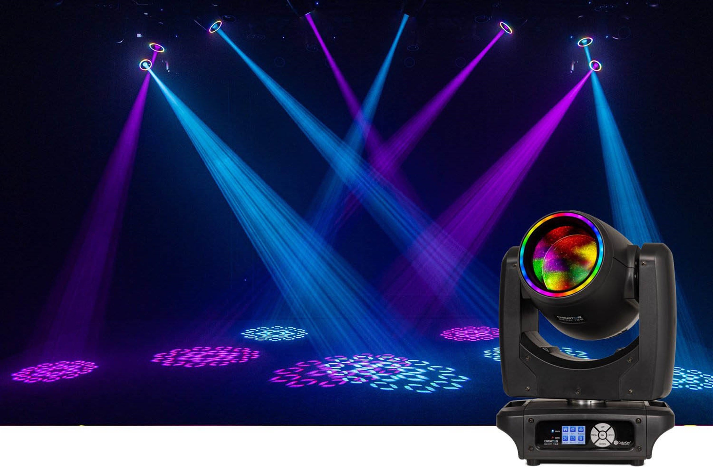 B-Stock: ColorKey CKU-5140 Creator Beam 150 Moving Head - Black by ColorKey