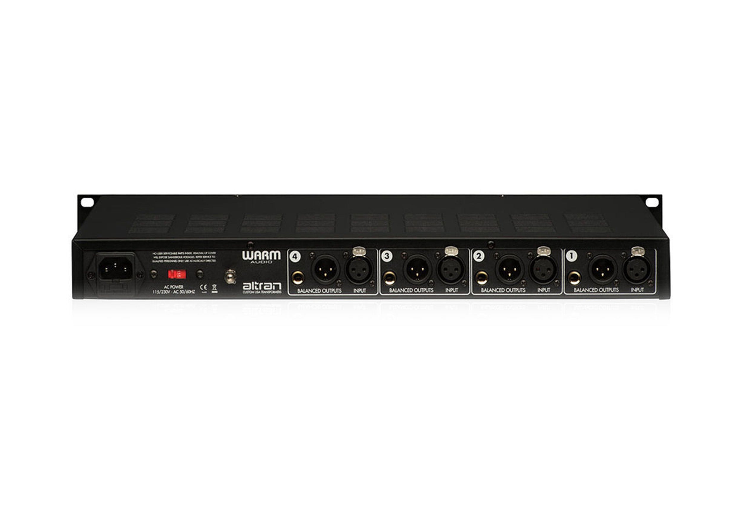 Warm Audio 412 Four-Channel Microphone Pre-Amp with DI by Warm Audio