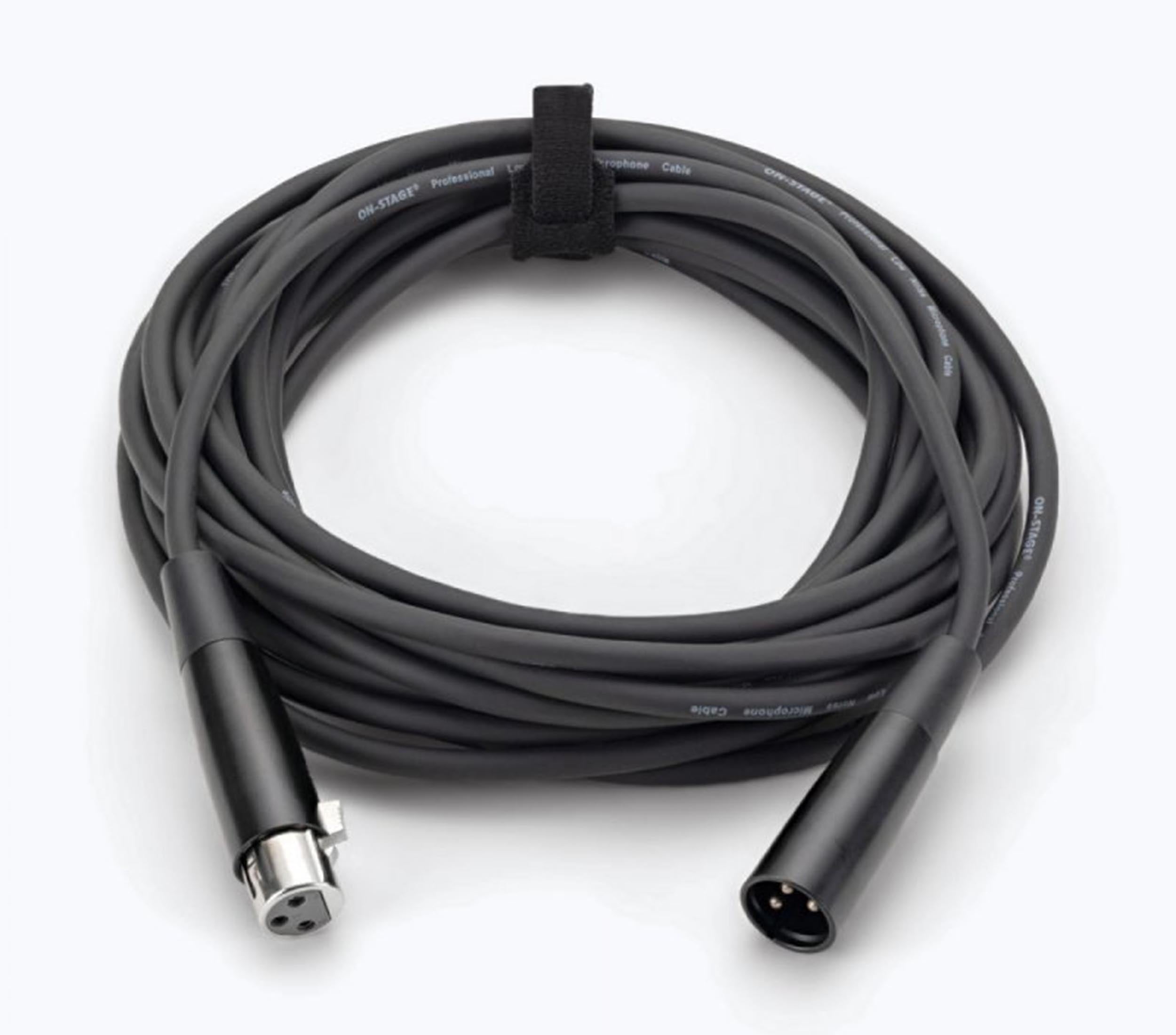 On-Stage MC12-25, 25’ Microphone Cable - XLR to XLR by On-Stage