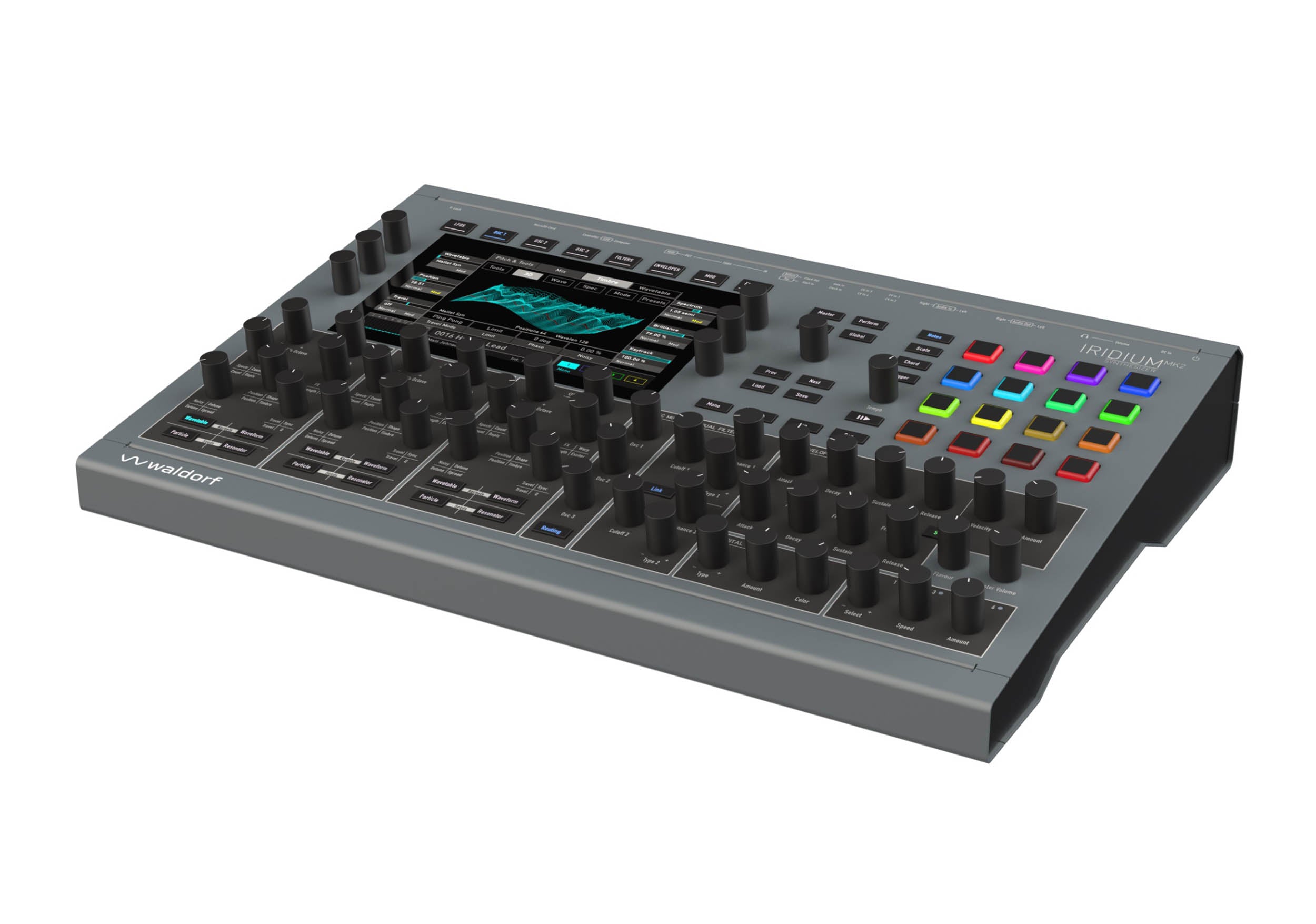 Waldorf Iridium Desktop MK2 Digital Polyphonic Synthesizer by Waldorf