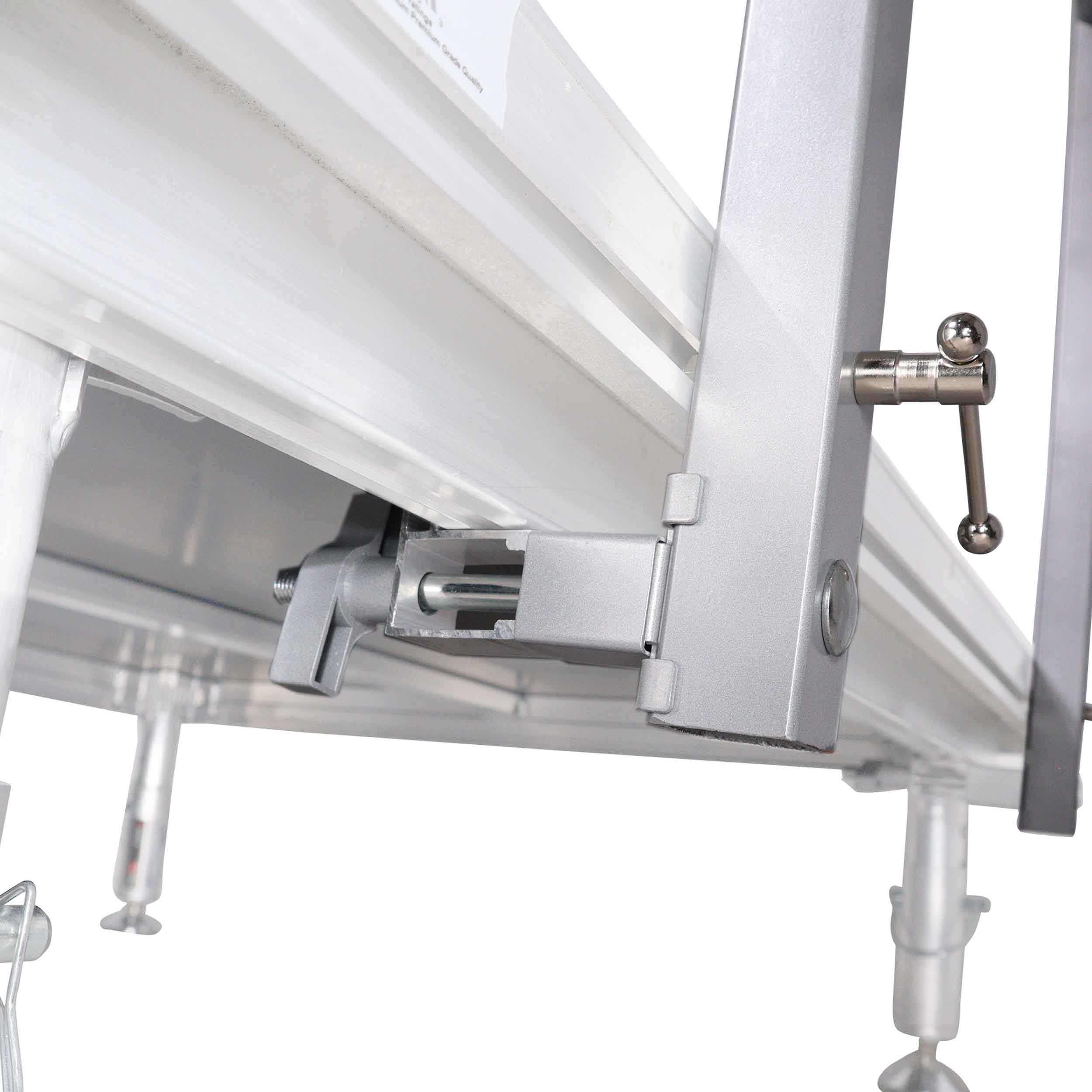 ProX XSQ-GR4FTPRO MK4, 4 Ft Professional Single Guard Rail for StageQ Portable Stage Platform by ProX Cases