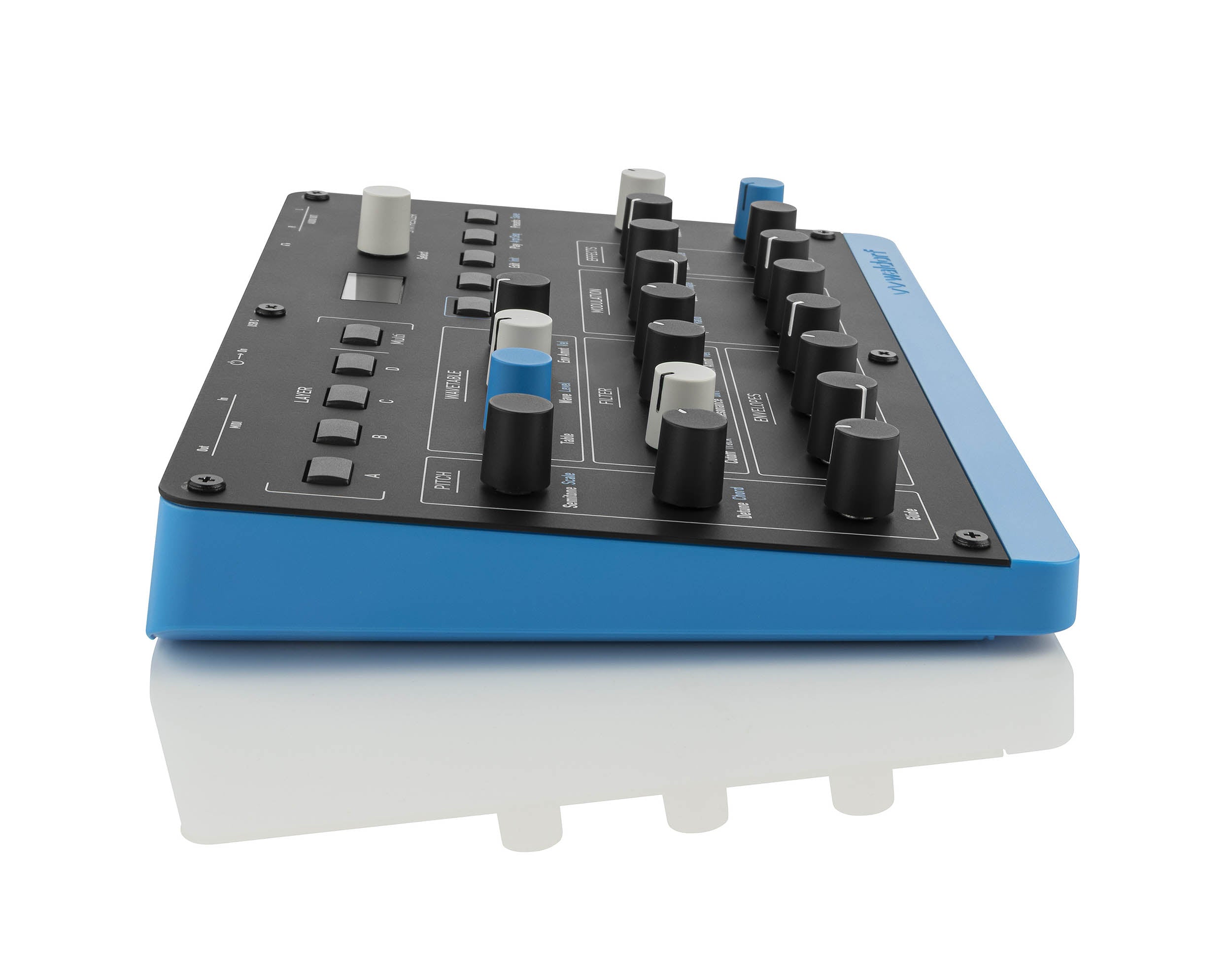 Waldorf Protein Compact 8 Voice Polyphonic Authentic Wavetable Synthesizer with MIDI & USB by Waldorf