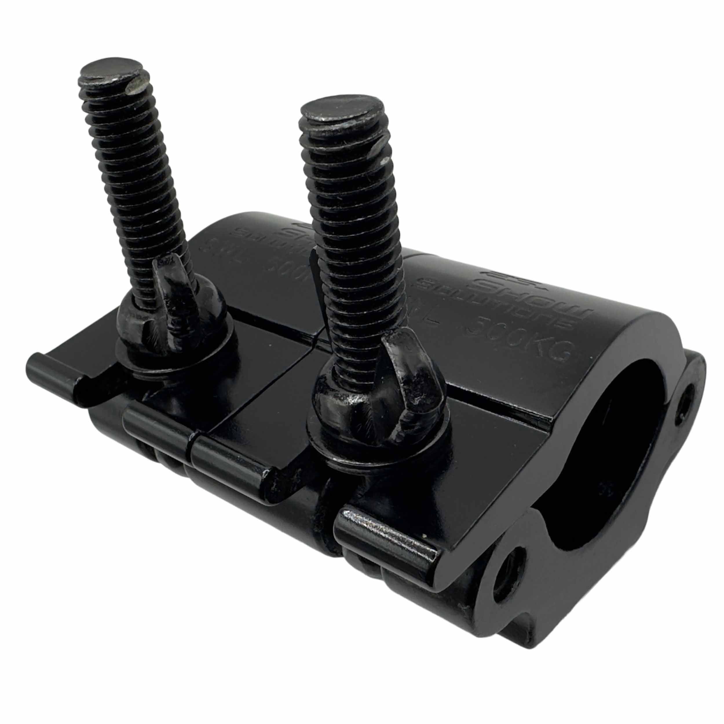 Odyssey LACP100B Dual Pipe Clamp, Fits 1.5 - 2" Tube, 1102 lbs Load Capacity, Anodized Black by Odyssey