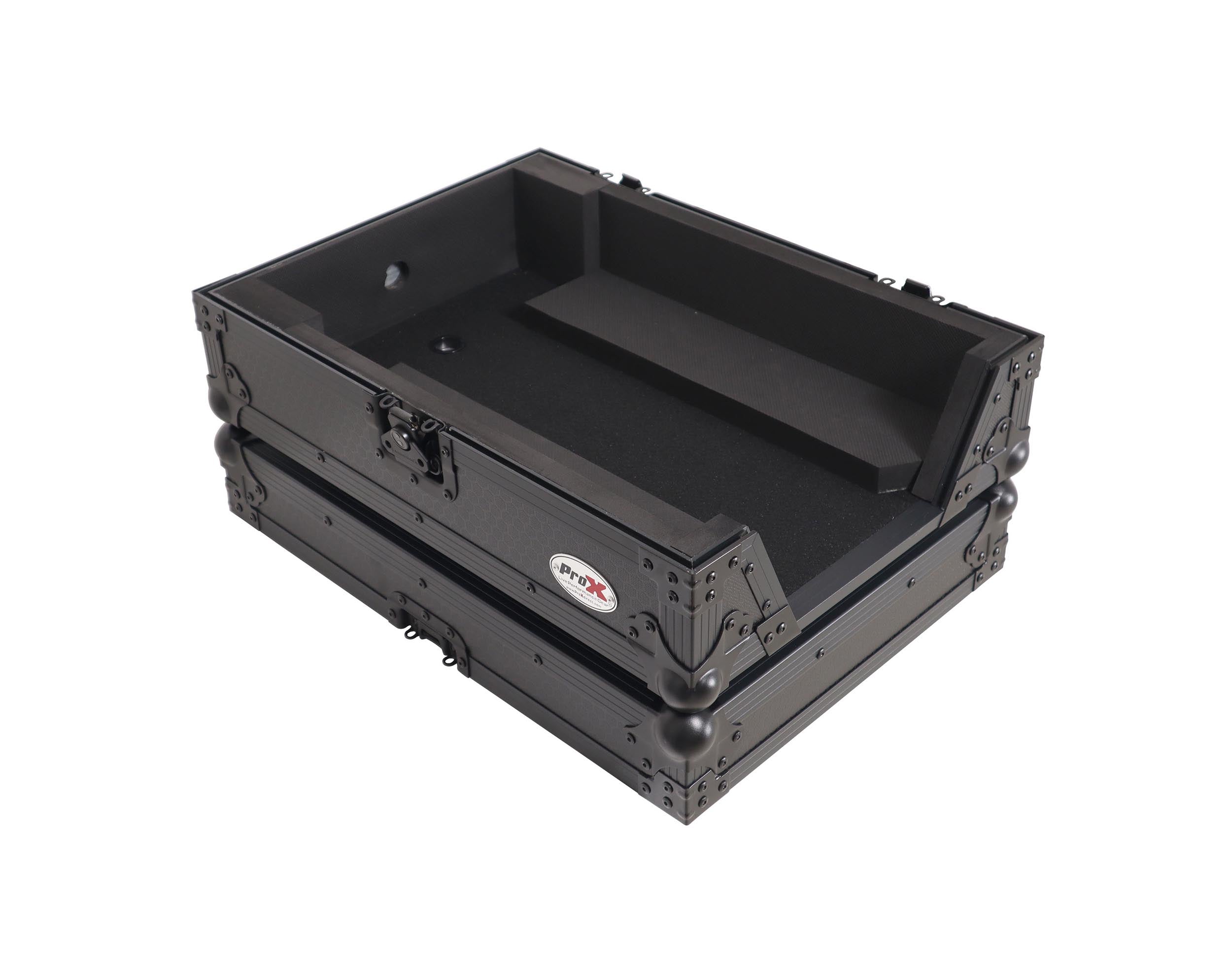 ProX XS-CDXBL ATA Flight Case for AlphaTheta CDJ-3000X and Pioneer CDJ-3000 DJ Media Player with Heavy Duty Protection - Black by ProX Cases