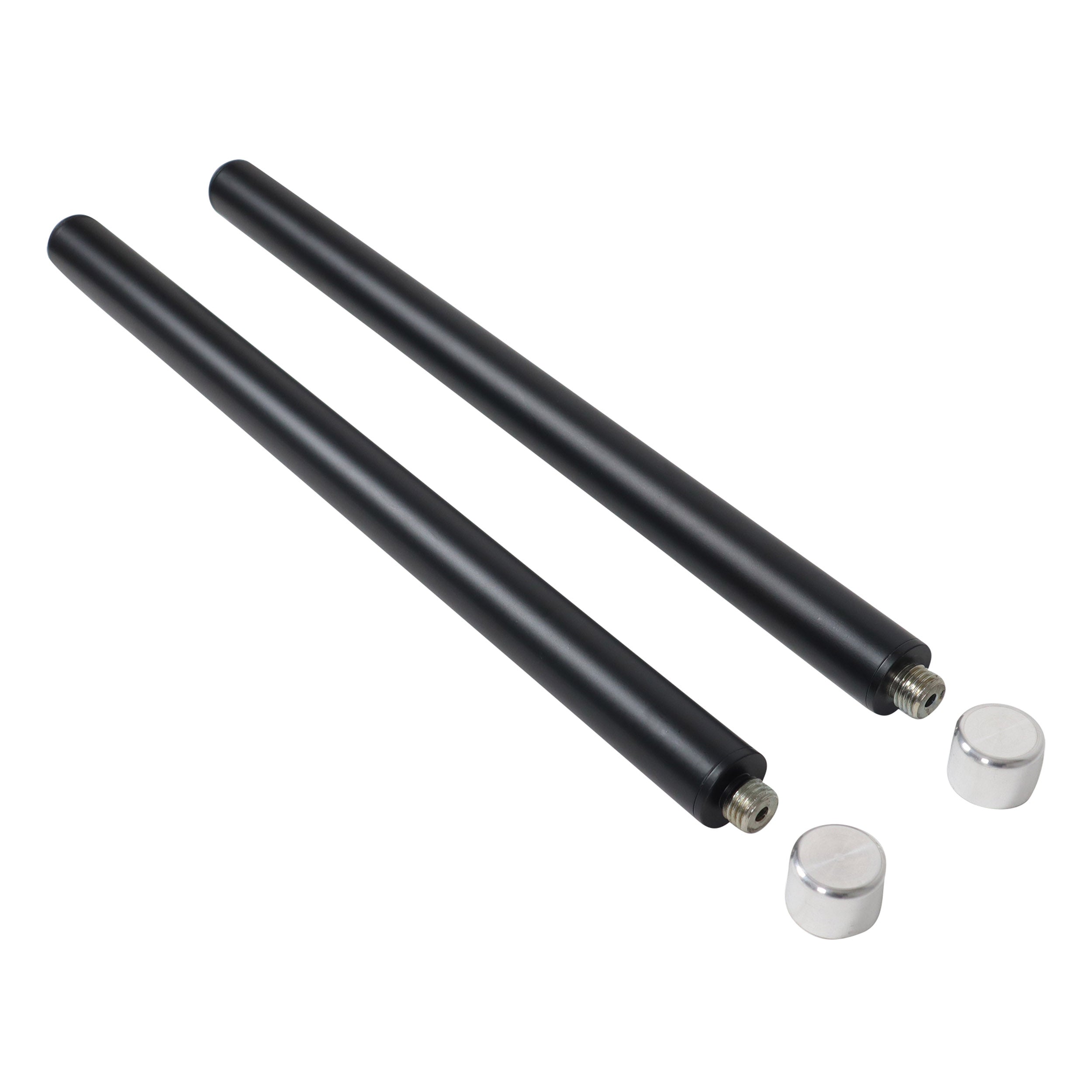 ProX X-POLE20X2BLK 20" Set of 2 Speaker Extension Poles with M20 Thread - Black by ProX