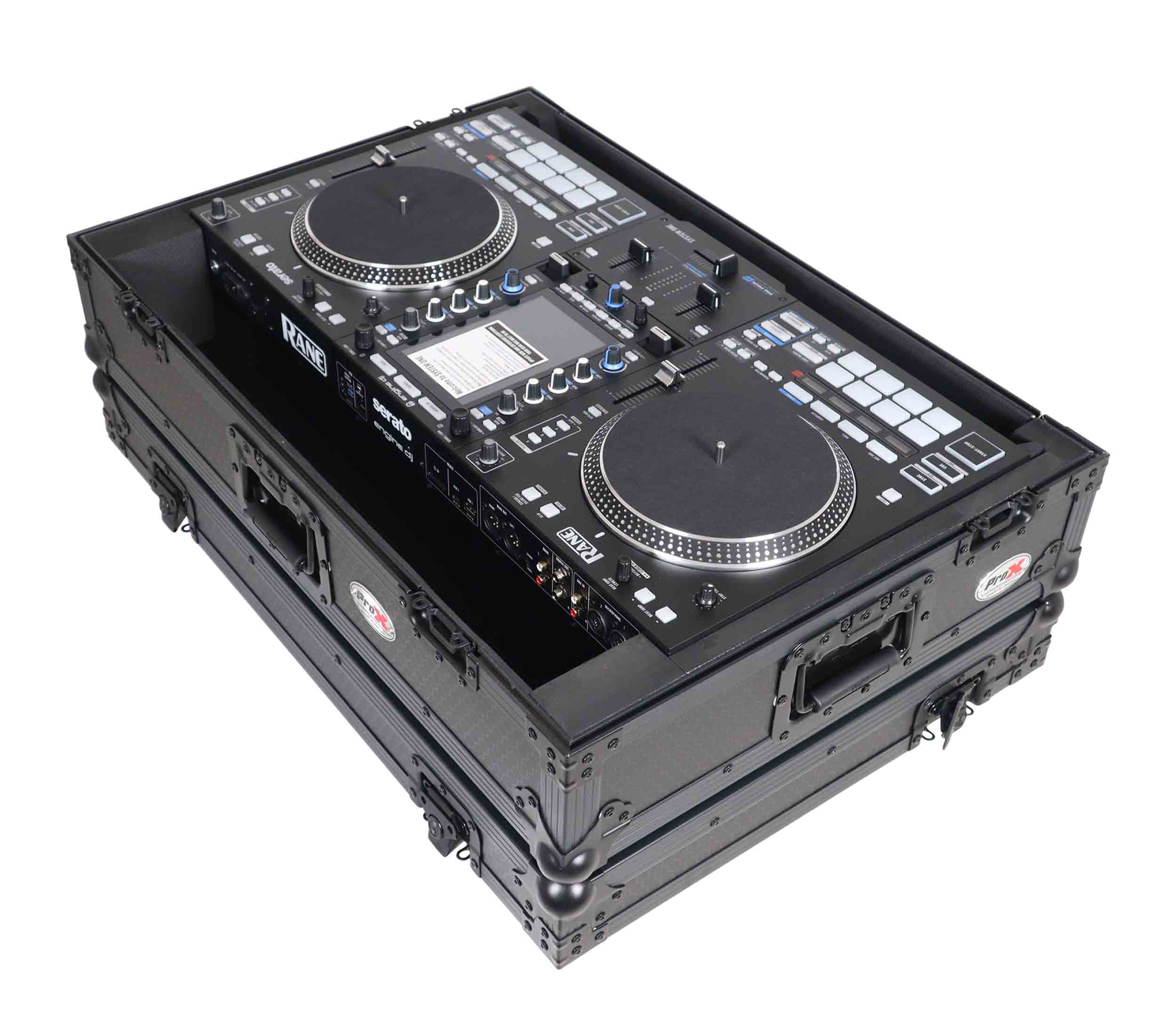 ProX XS-RANESYSONEWBL Flight Case for RANE SYSTEM ONE DJ Controller with Wheels - Black on Black by ProX Cases
