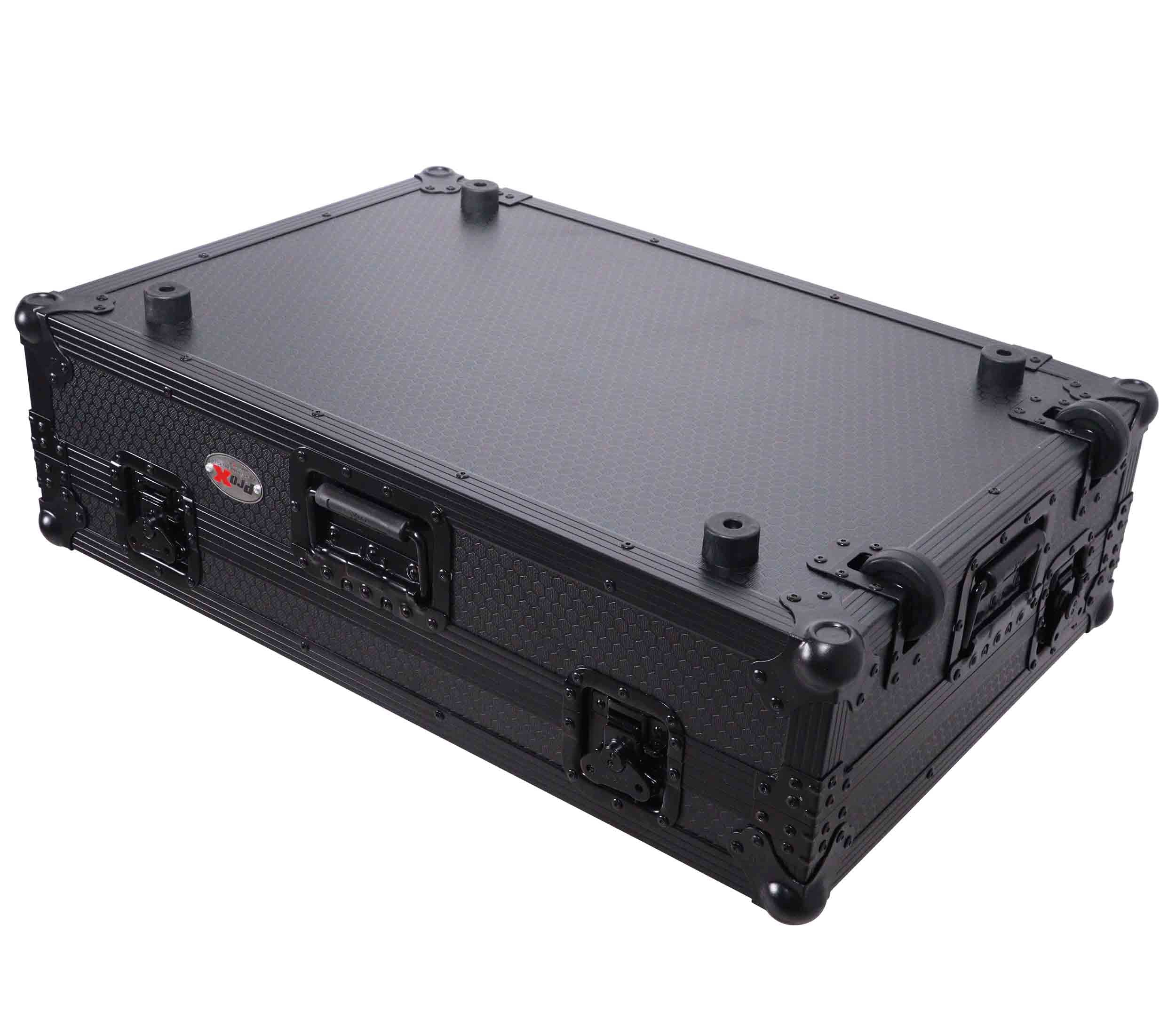 ProX XS-RANESYSONEWBL Flight Case for RANE SYSTEM ONE DJ Controller with Wheels - Black on Black by ProX Cases