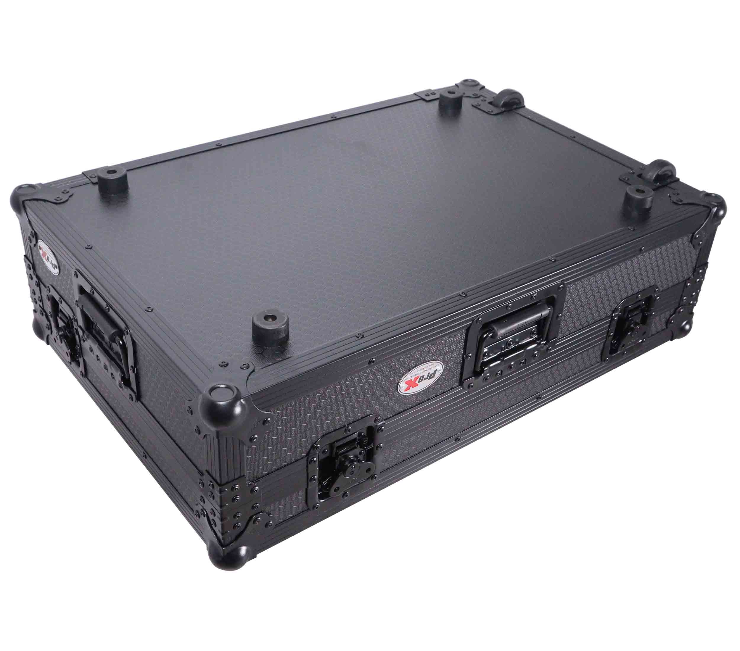 ProX XS-RANESYSONEWBL Flight Case for RANE SYSTEM ONE DJ Controller with Wheels - Black on Black by ProX Cases