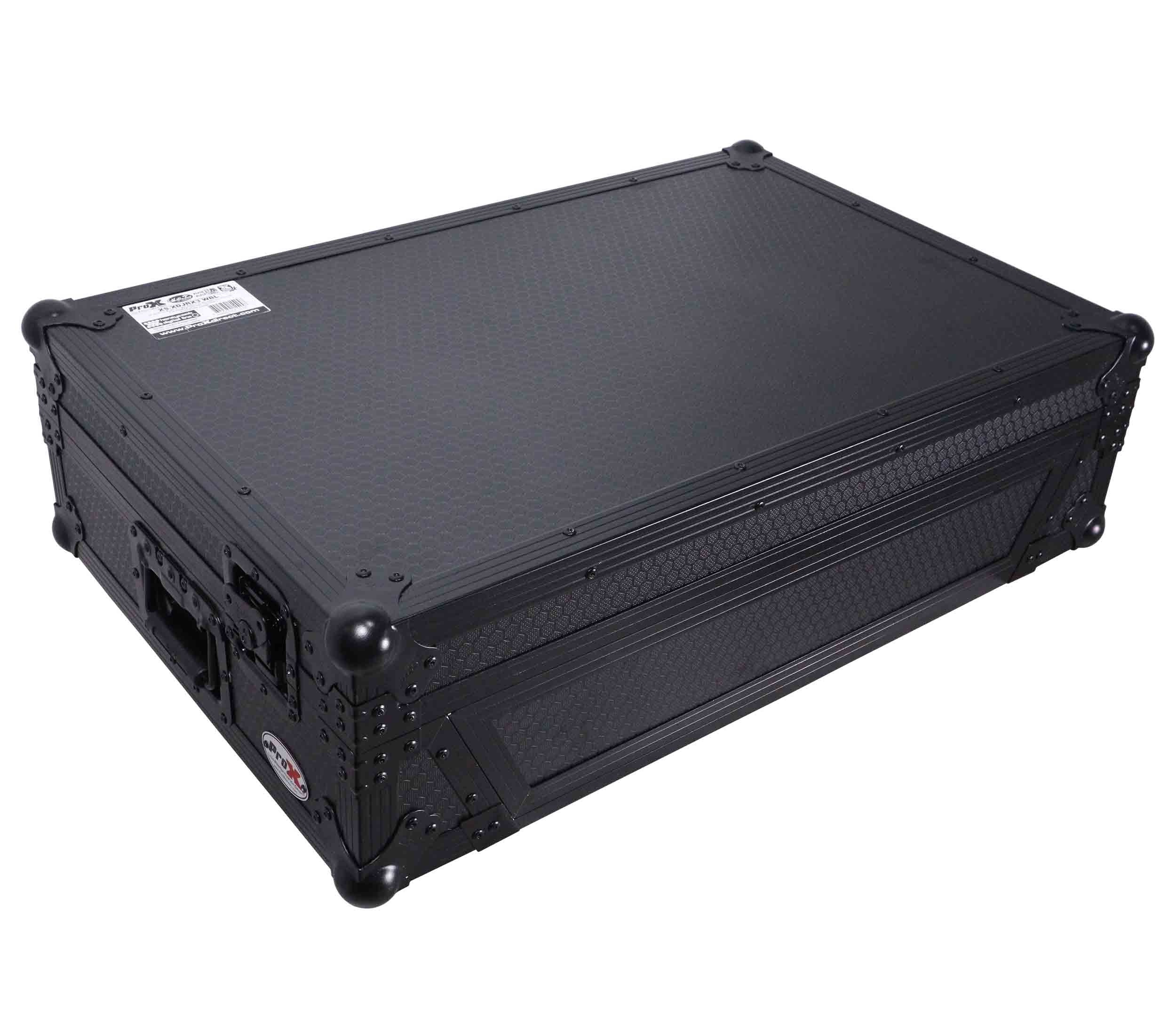 ProX XS-RANESYSONEWBL Flight Case for RANE SYSTEM ONE DJ Controller with Wheels - Black on Black by ProX Cases