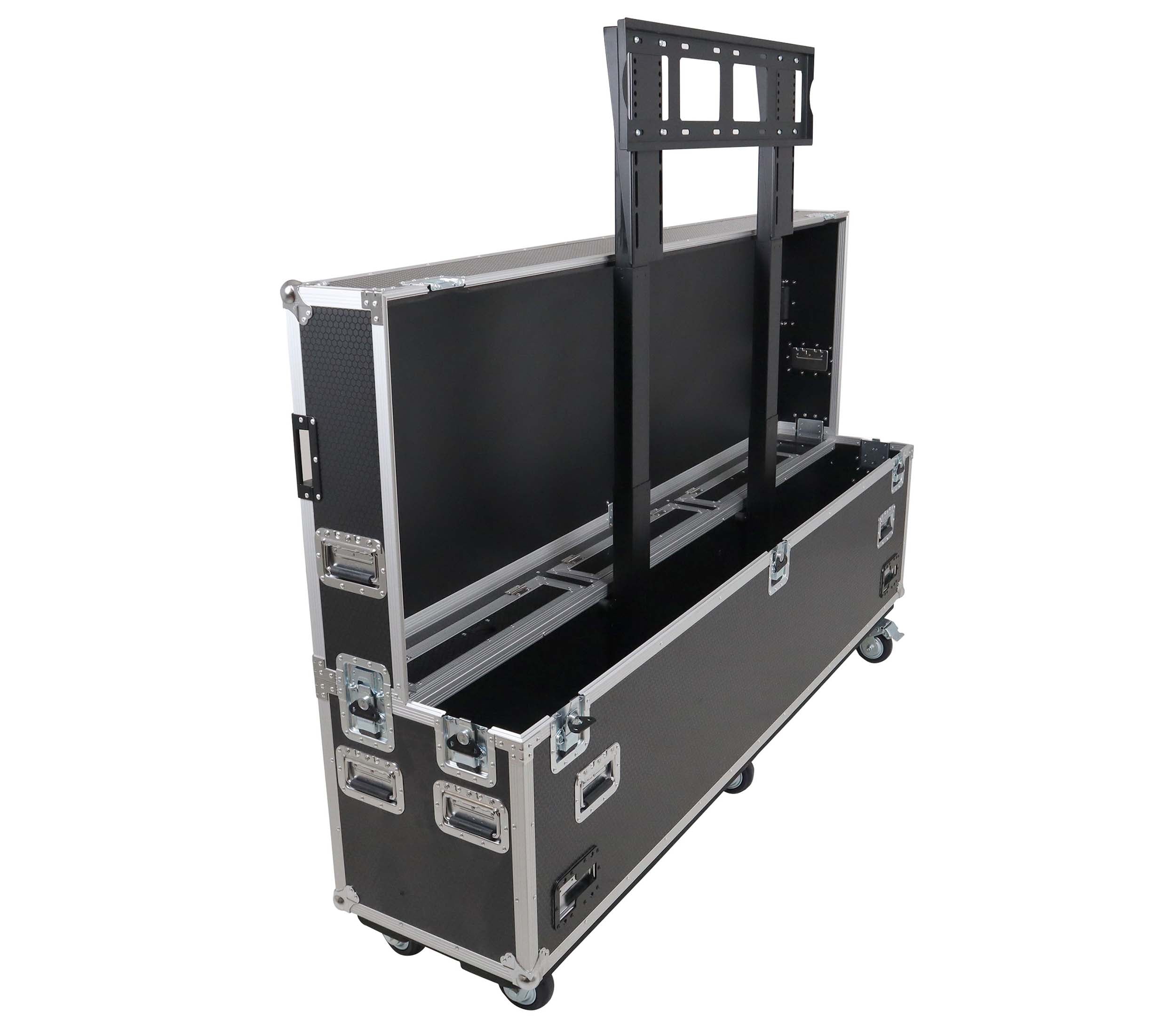 ProX XS-LCD7090WSKYLIFT Motorized Universal Case for 80"-90" Flat Panel LED, LCD Monitors with 4" Casters by ProX Cases
