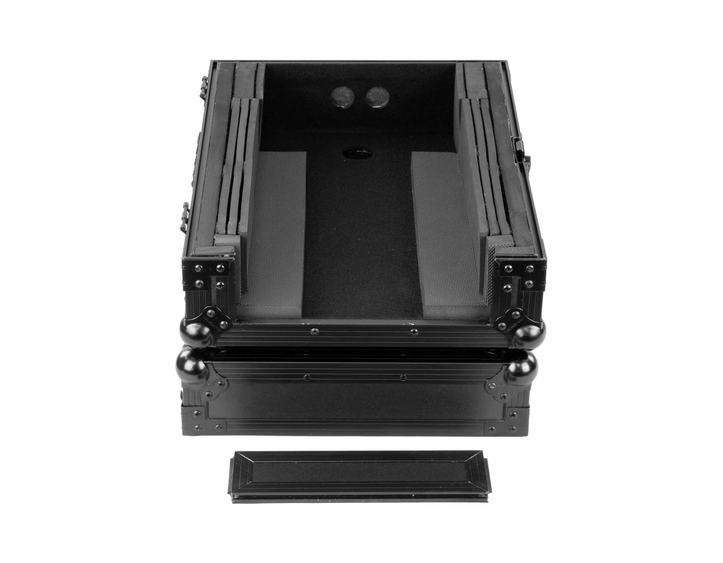 Odyssey FZ13MIXXXDBL Universal 13″ DJ Mixer Flight Case with Extra Deep Cable Compartment - Black by Odyssey