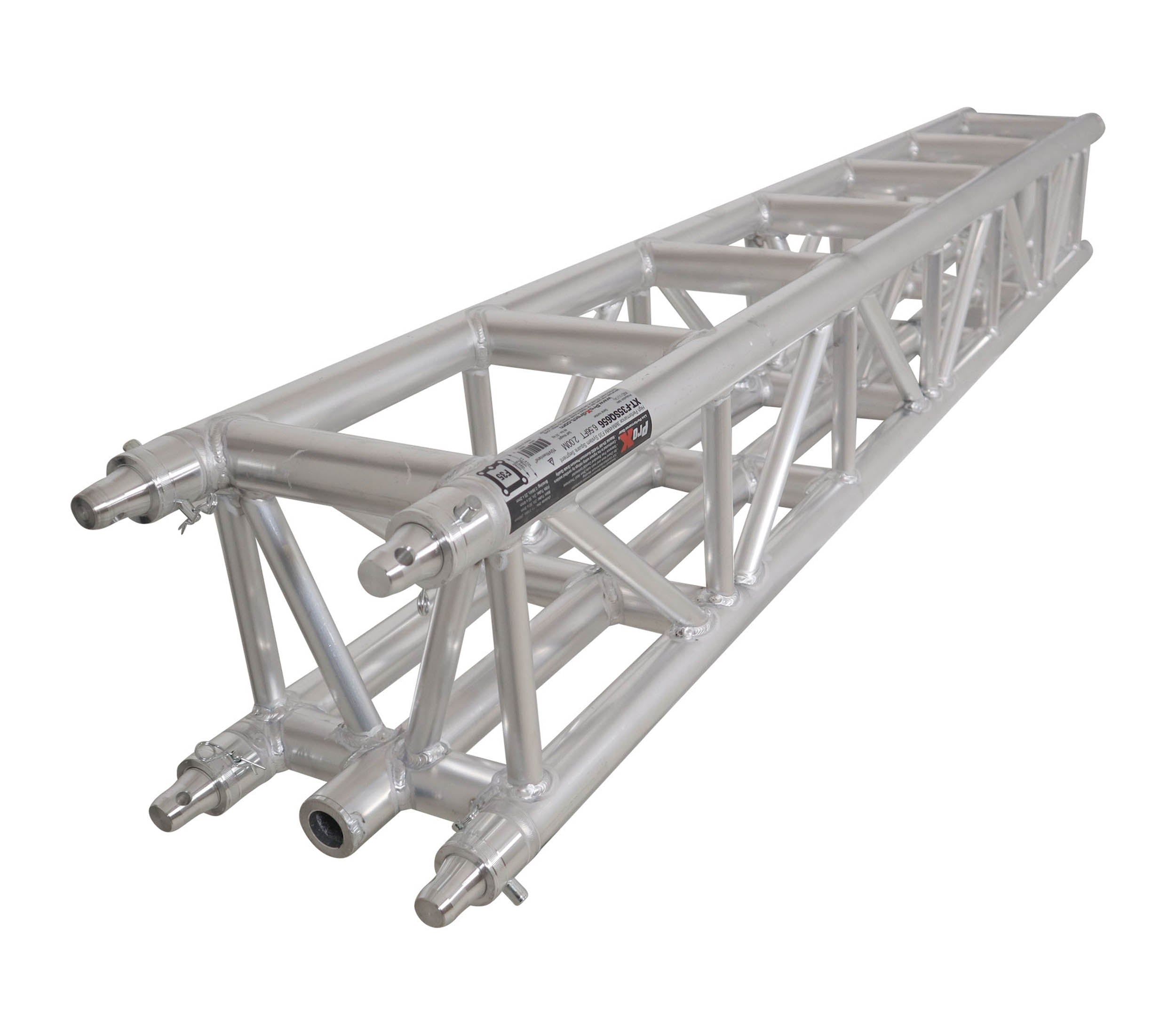 ProX XT-F35SQ656 F35 Professional 5-Chord Truss Segment - 6.56 ft for LED Video Panels by ProX