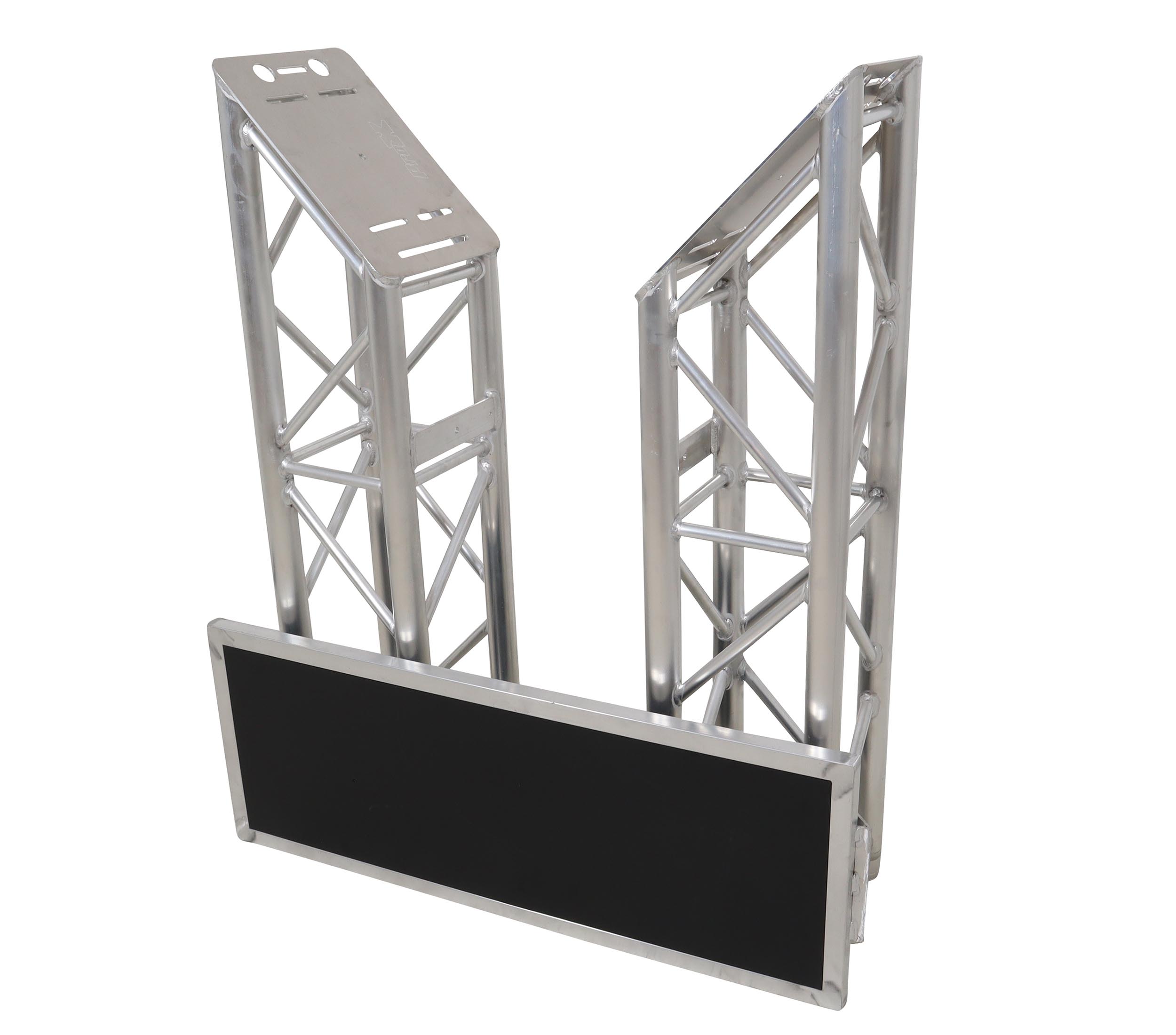 ProX XT-VStationTT Pair of 3ft Truss with Middle table by ProX