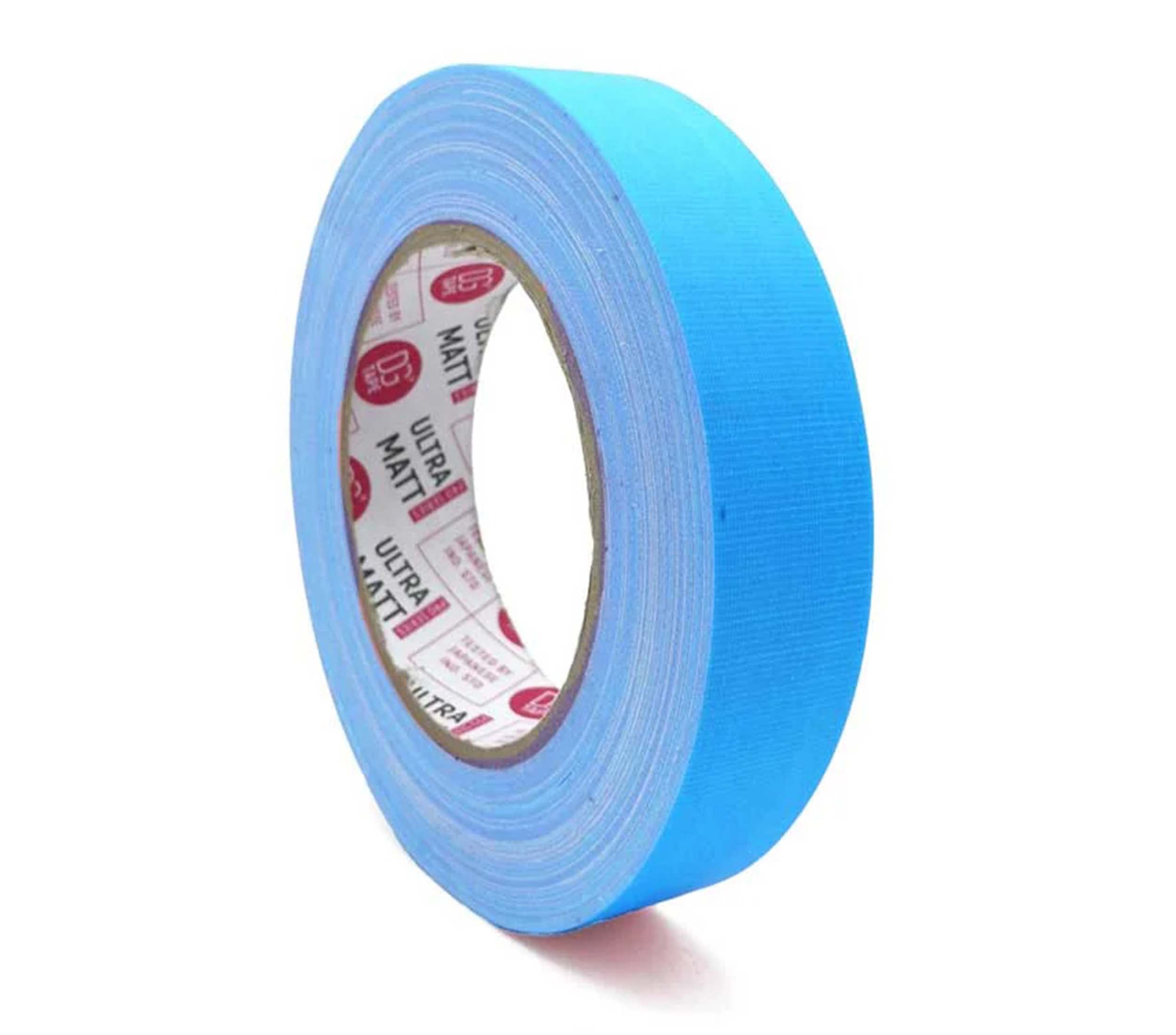 DGS Tapes and Case UMF25/25, Fluorescent Gaffer Tape - 25mm x 25m, LDPE Matte Finish by DGS USA