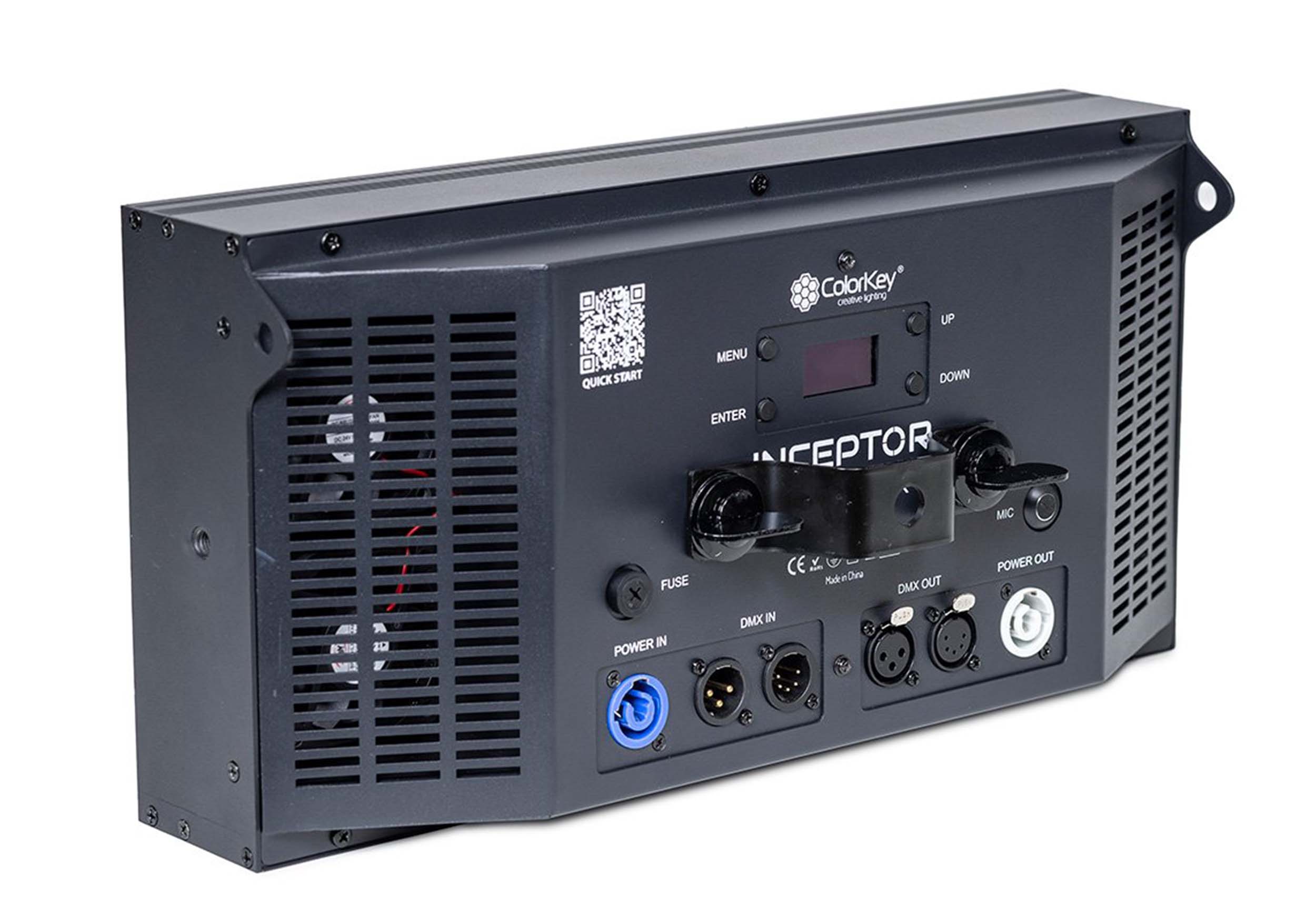 ColorKey CKU-4110 Inceptor Panel FX - High-Power RGB + CW/WW LED Pixel Wash, Strobe and Blinder with ActiveFrost by ColorKey
