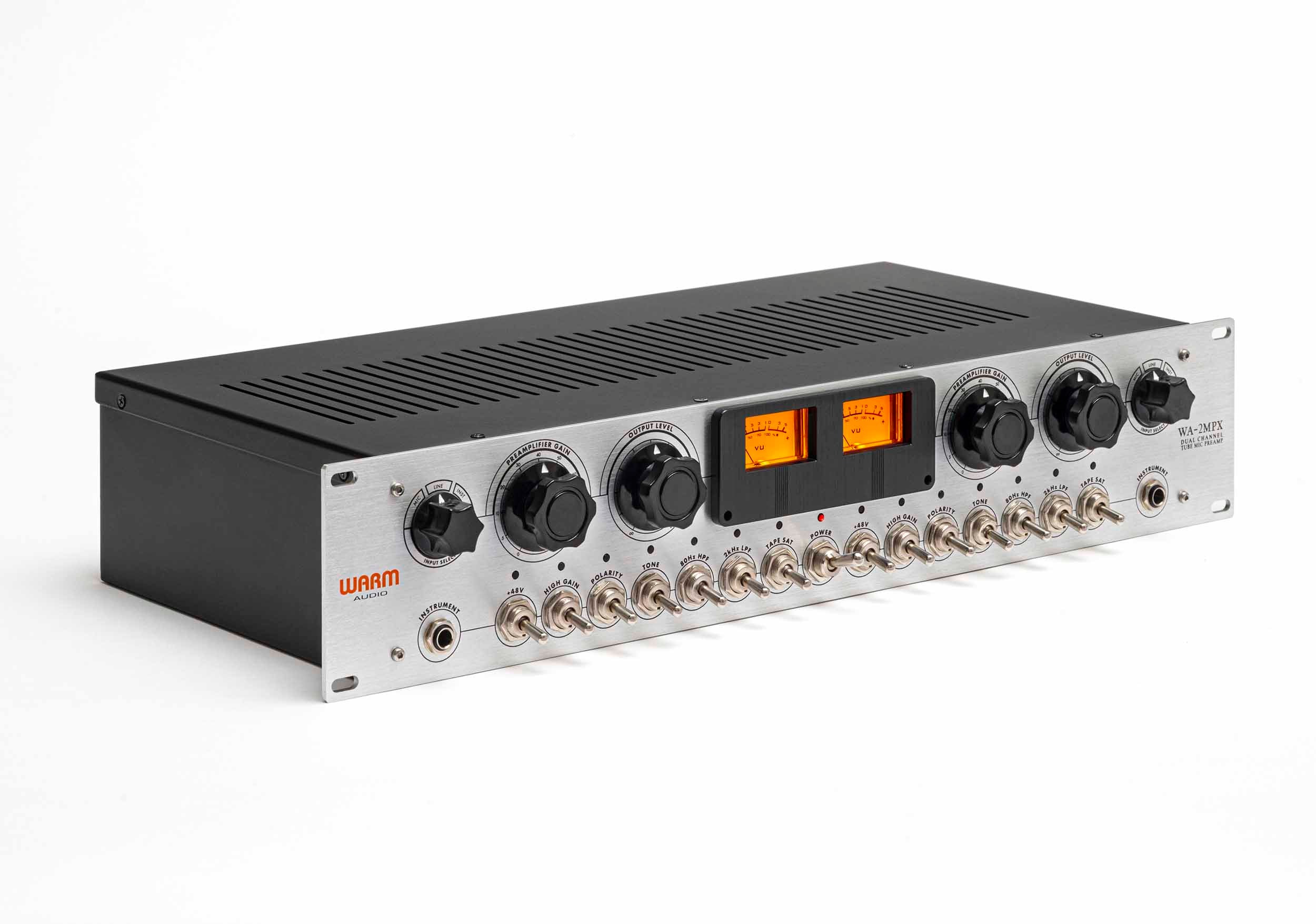 Warm Audio WA-2MPX Dual-Channel Tube Microphone Preamp by Warm Audio