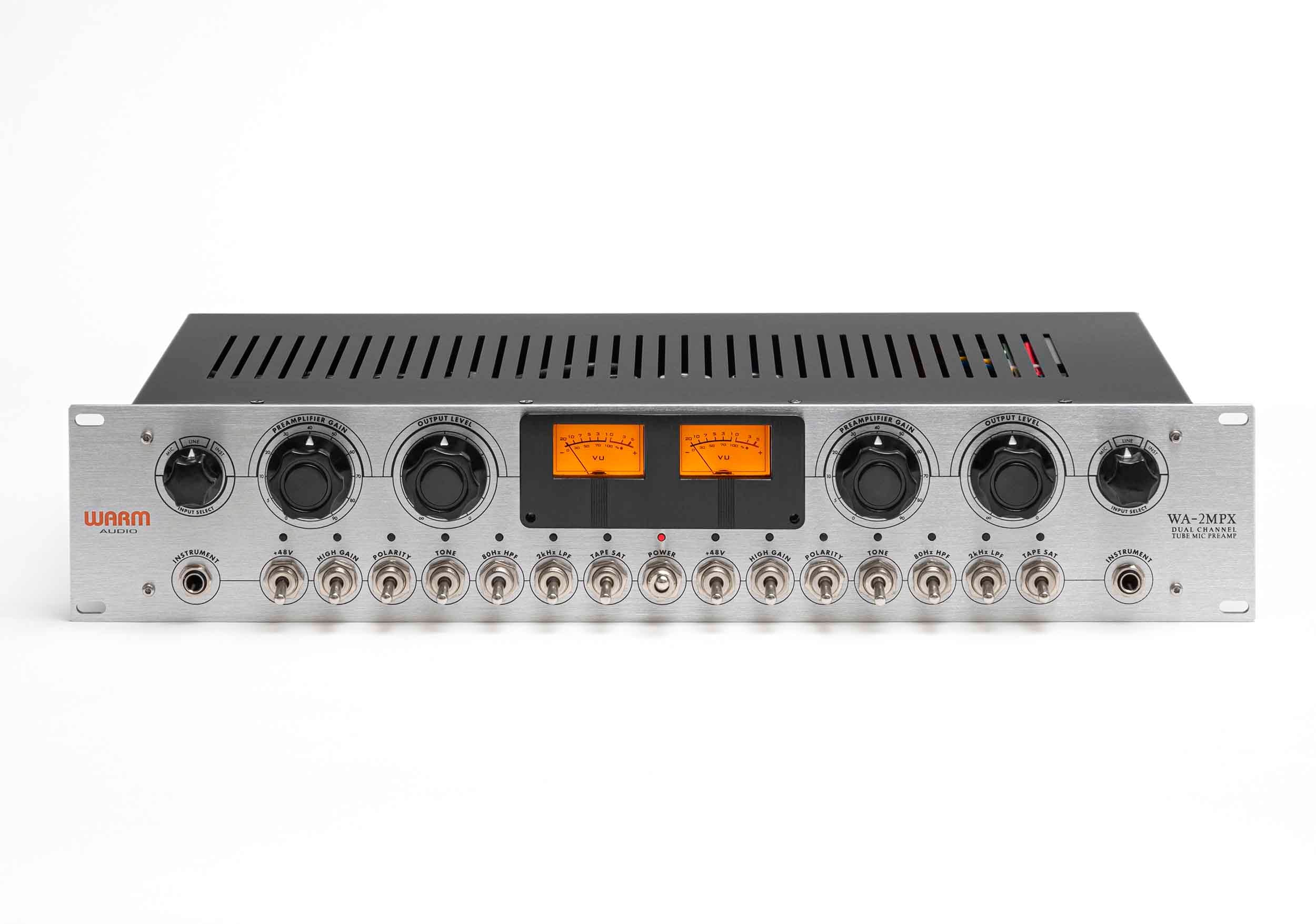 Warm Audio WA-2MPX Dual-Channel Tube Microphone Preamp by Warm Audio