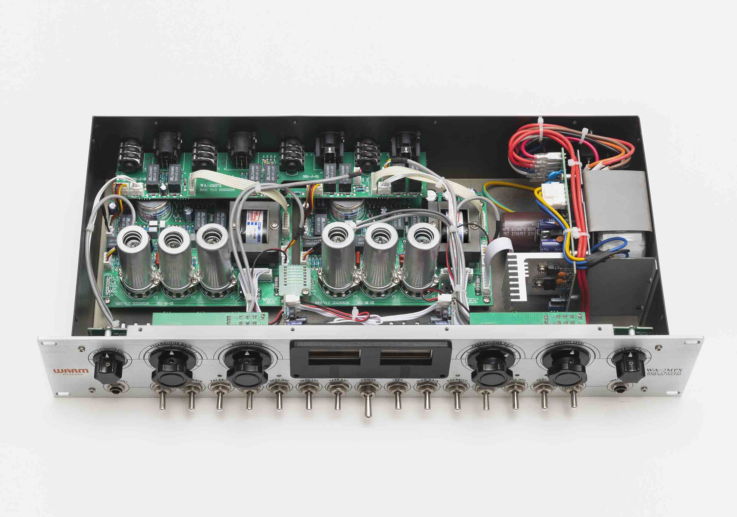 Warm Audio WA-2MPX Dual-Channel Tube Microphone Preamp by Warm Audio
