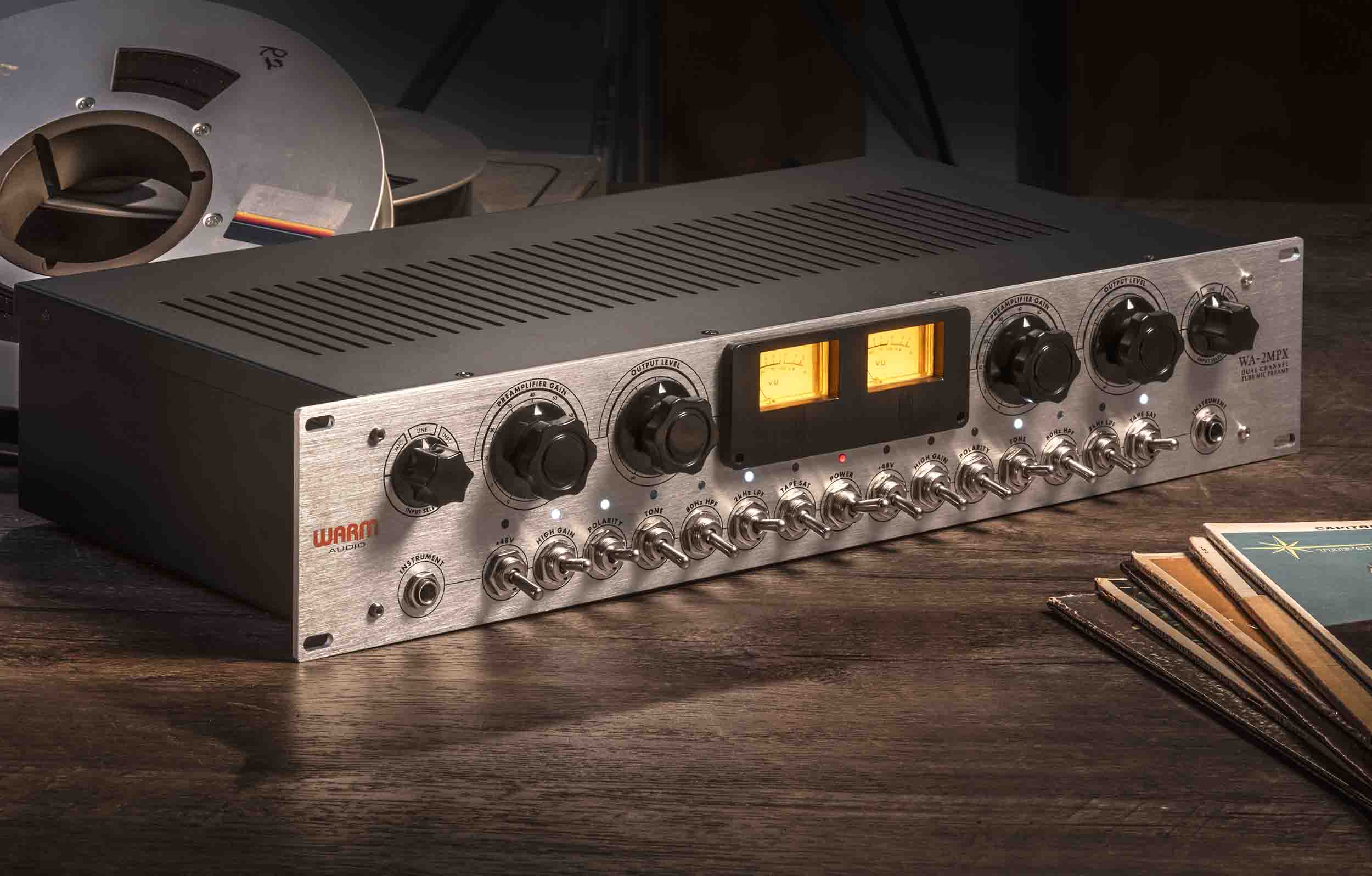 Warm Audio WA-2MPX Dual-Channel Tube Microphone Preamp by Warm Audio