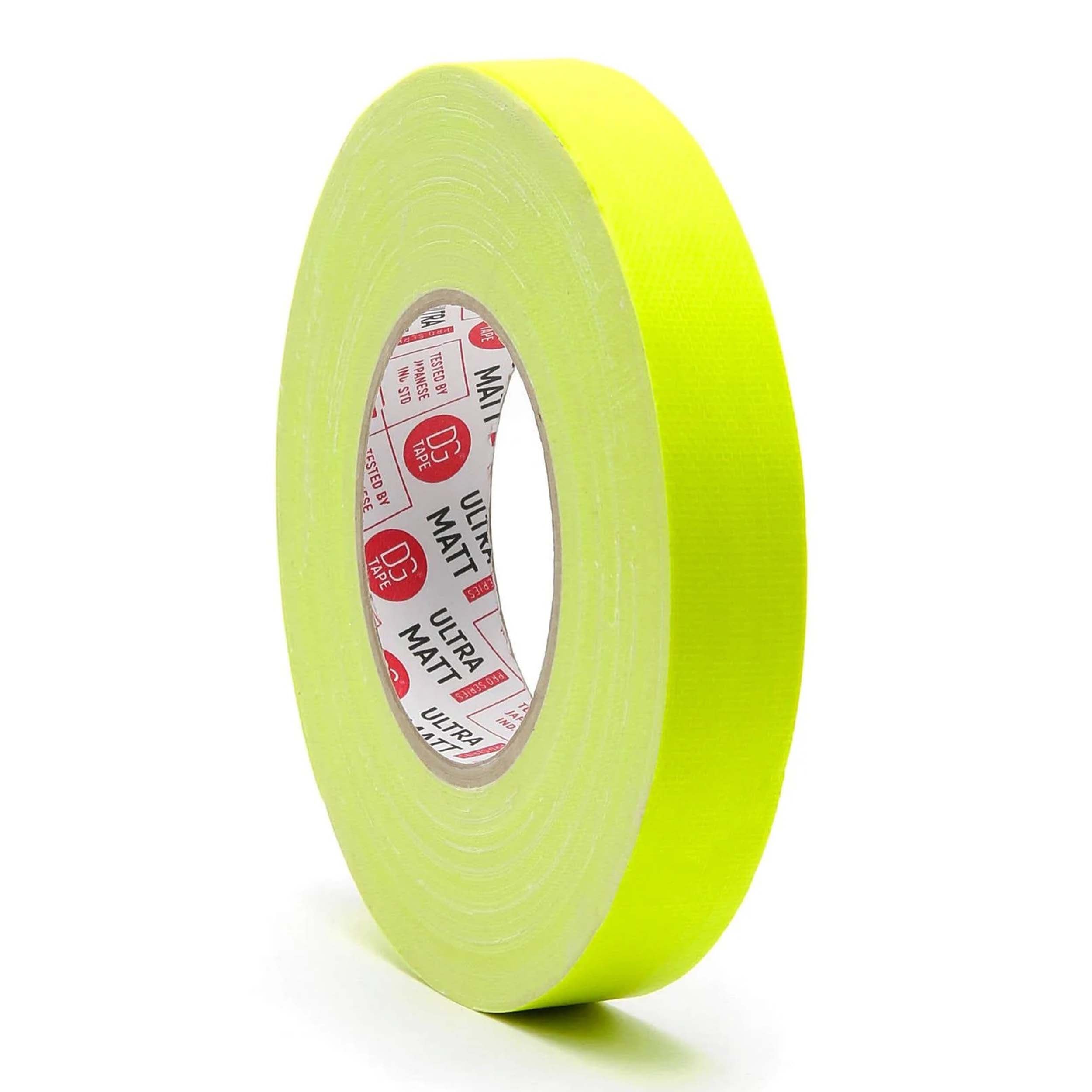 DGS Tapes and Case UMF25/50, Fluorescent Gaffer Tape - 25mm x 50m, Ultra Matte Finish by DGS USA