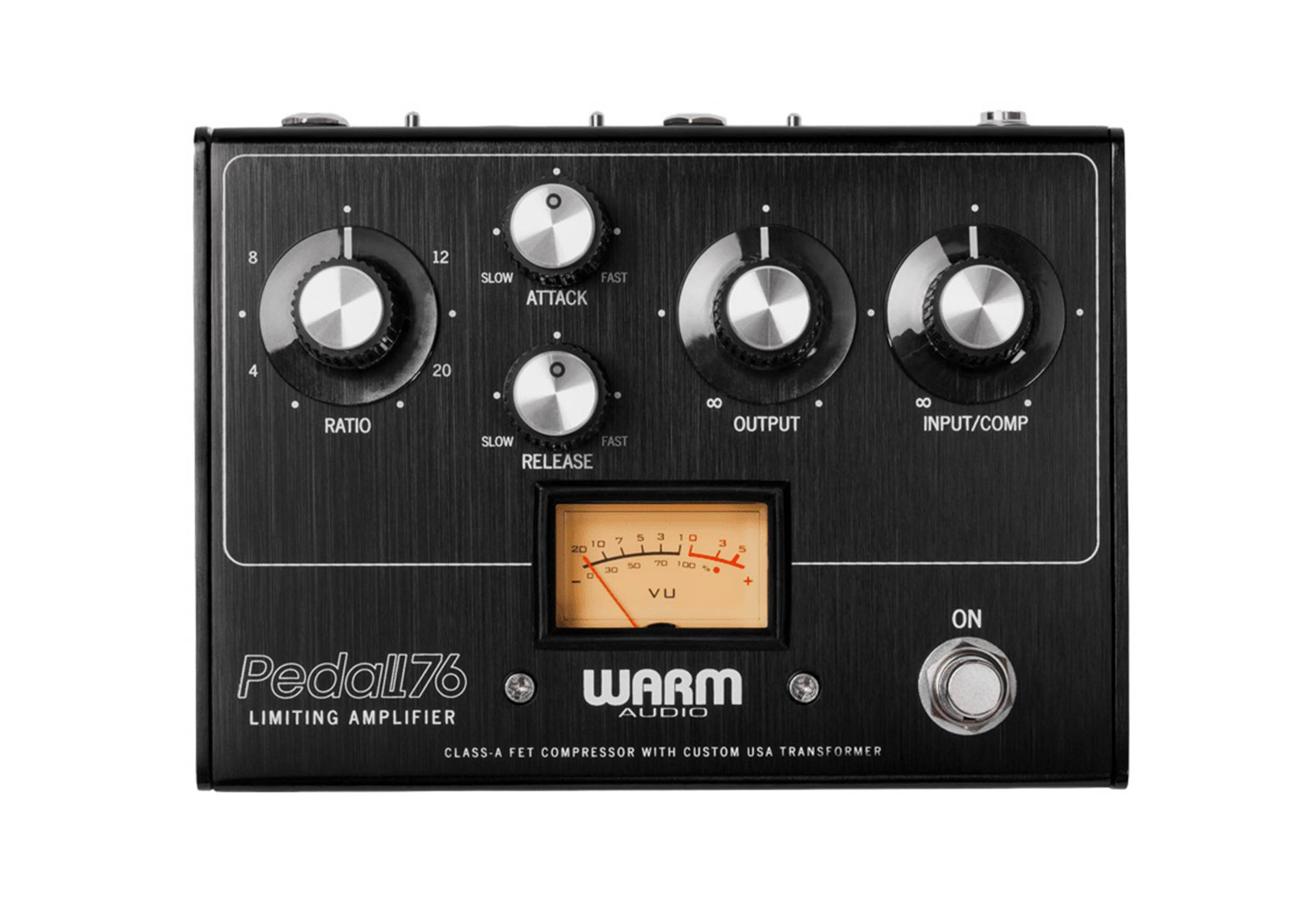 Warm Audio WA76-P All-Analog Transformer-Balanced FET Compressor Pedal by Warm Audio