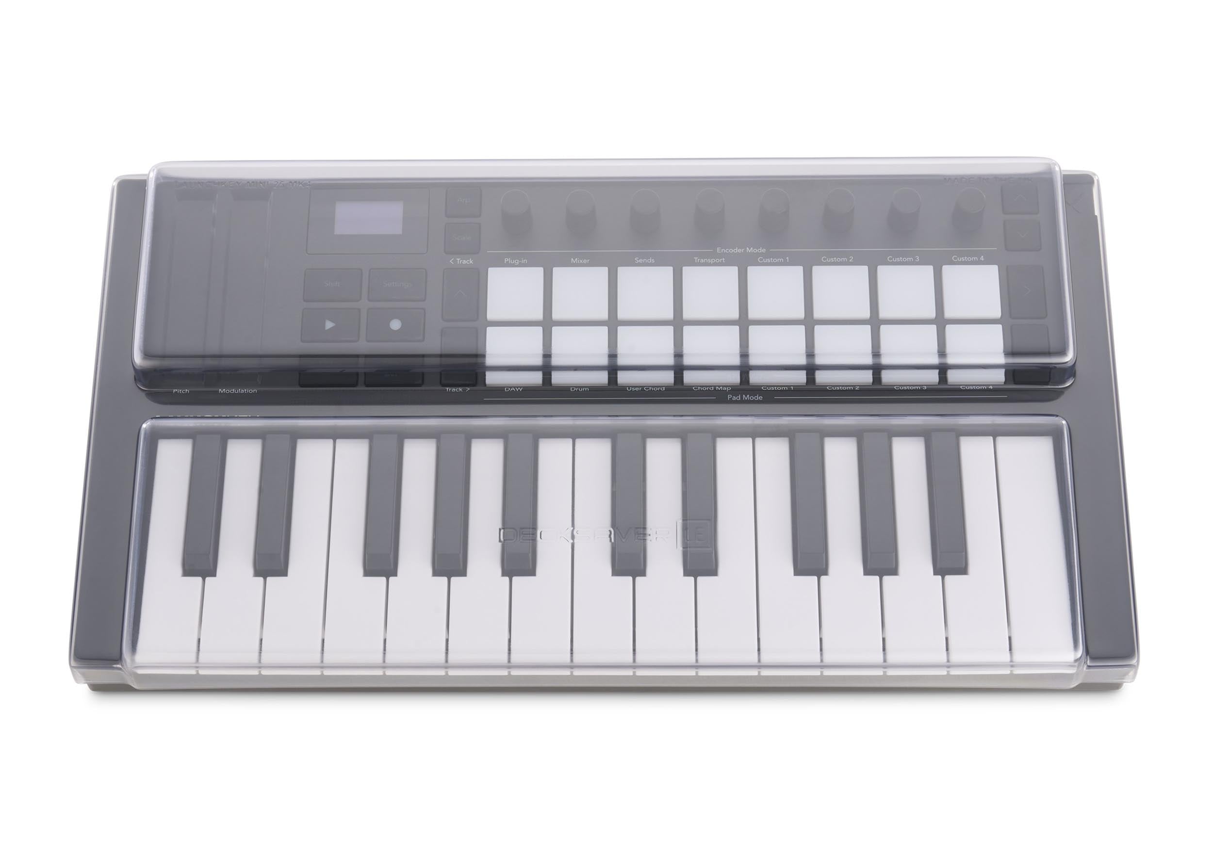 Decksaver DSLE-PC-LKMINI25MK4 LE Novation Launchkey MINI 25 MK4 Cover by DECKSAVER