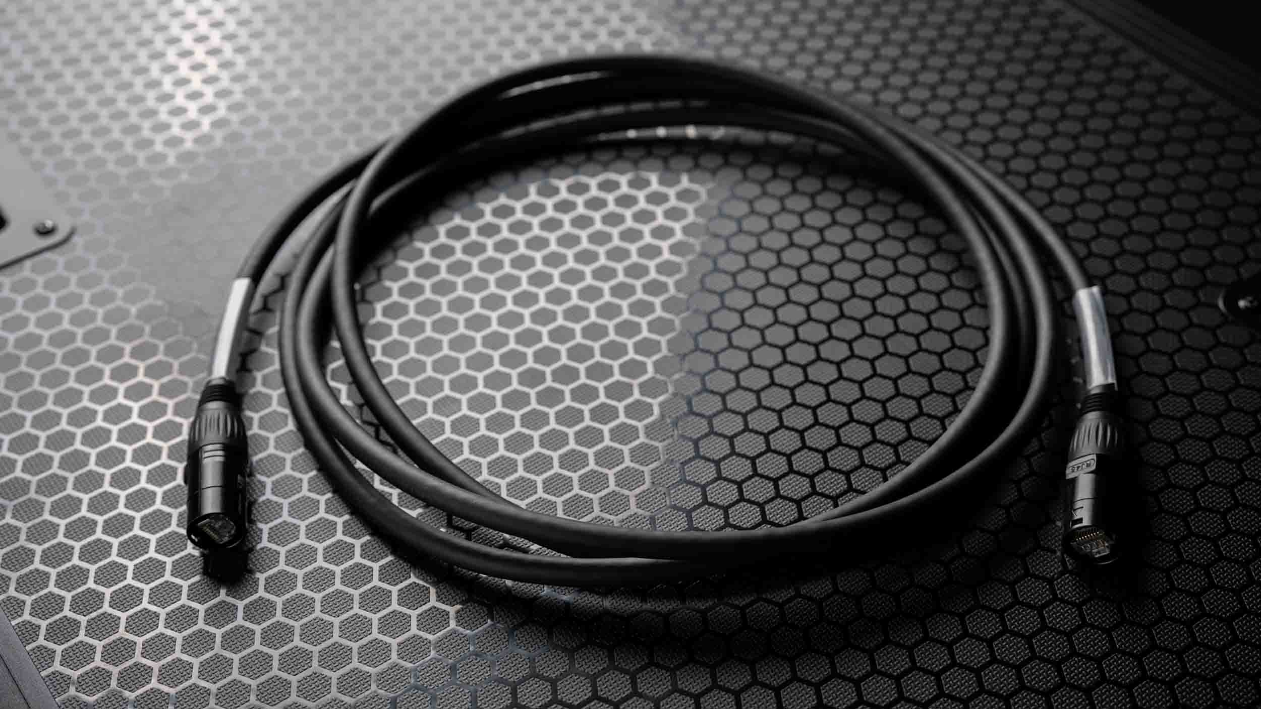 Tour Konnect T-R-QUANTUMCAT6-25, 25 Ft Cat6a Ethercon to Ethercon Cable - Retail Packaging by Tour Konnect