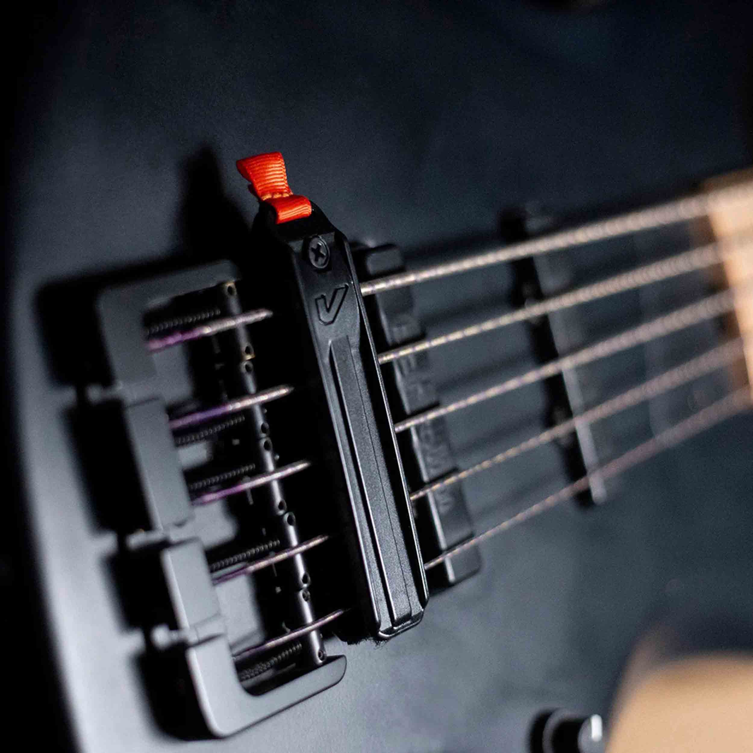 Gruv Gear Fump Bridge String Muter , 4-5 String, Black by Gruv Gear