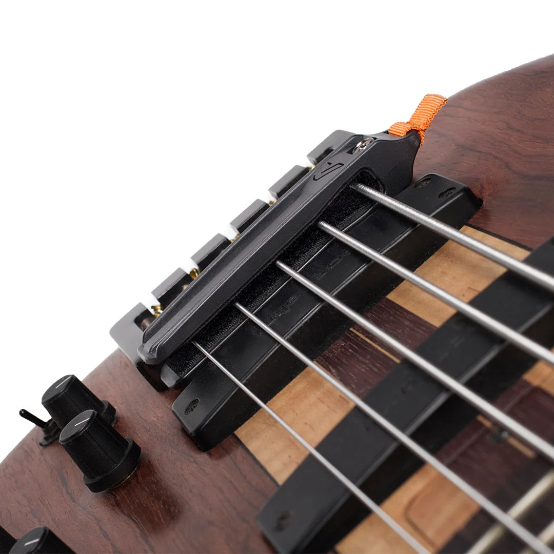 Gruv Gear Fump Bridge String Muter , 4-5 String, Black by Gruv Gear