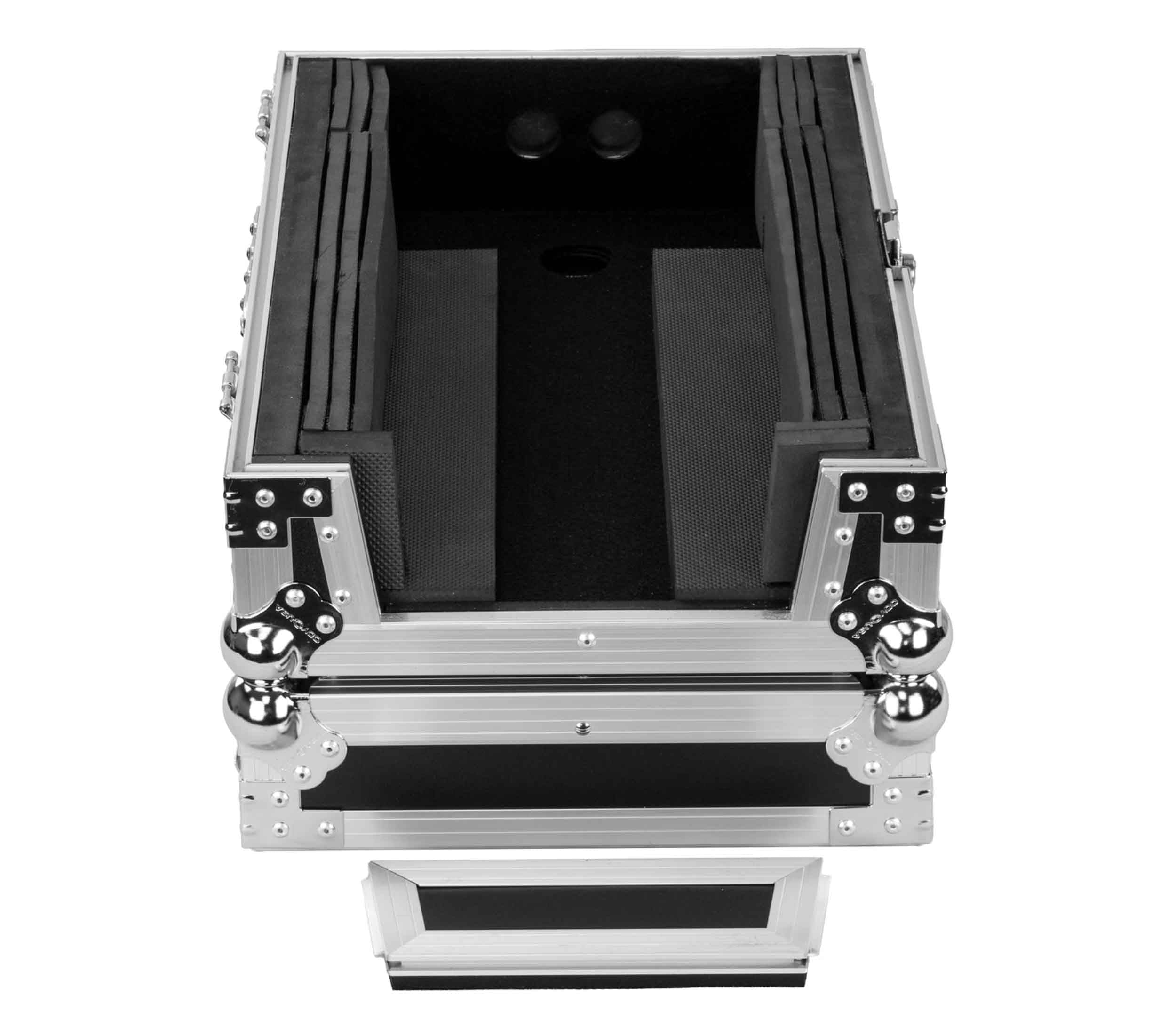 Odyssey FZ11MIX Universal 13" Format DJ Mixer Flight Case with Extra Deep Rear Cable Compartment by Odyssey
