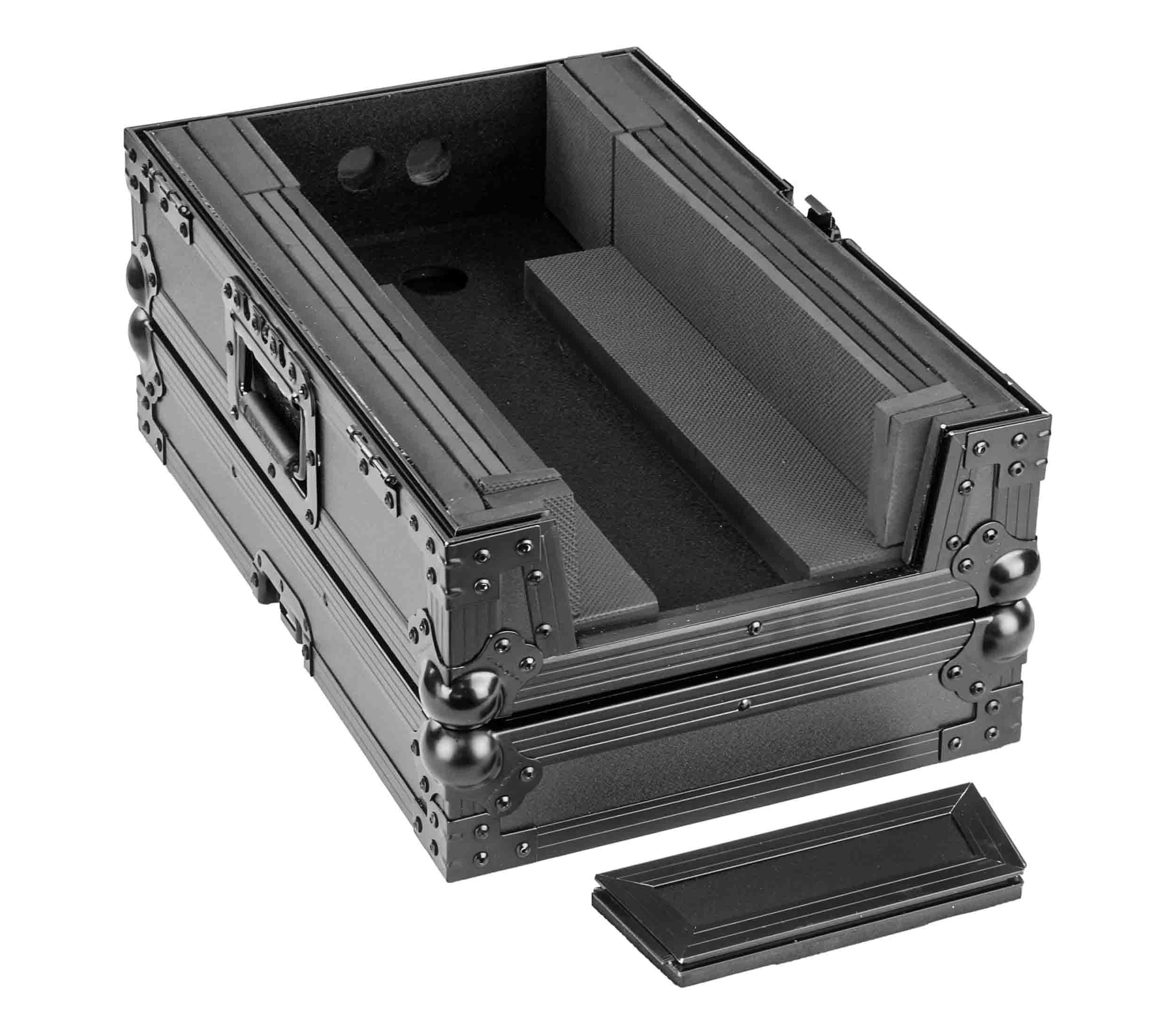 Odyssey Universal Black 13" Format DJ Mixer Flight Case with Extra Deep Rear Cable Compartment by Odyssey