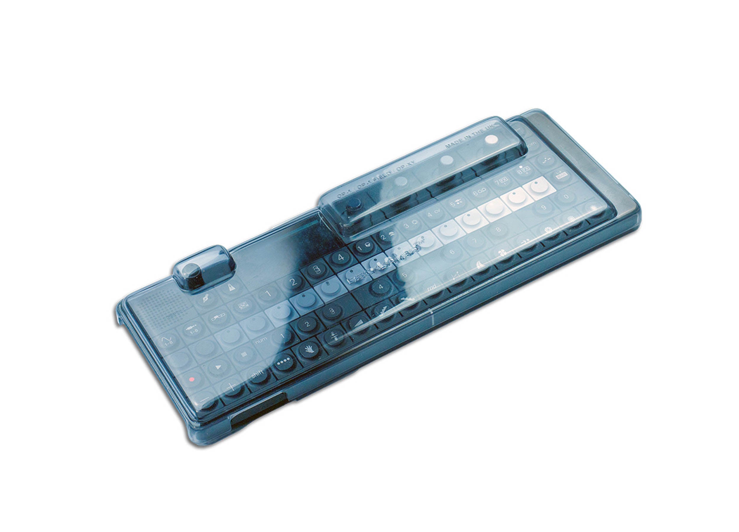 B-Stock: Decksaver PC-OP1XY Transparent Cover for Teenage Engineering OP-1 / Field and OP-XY by DECKSAVER