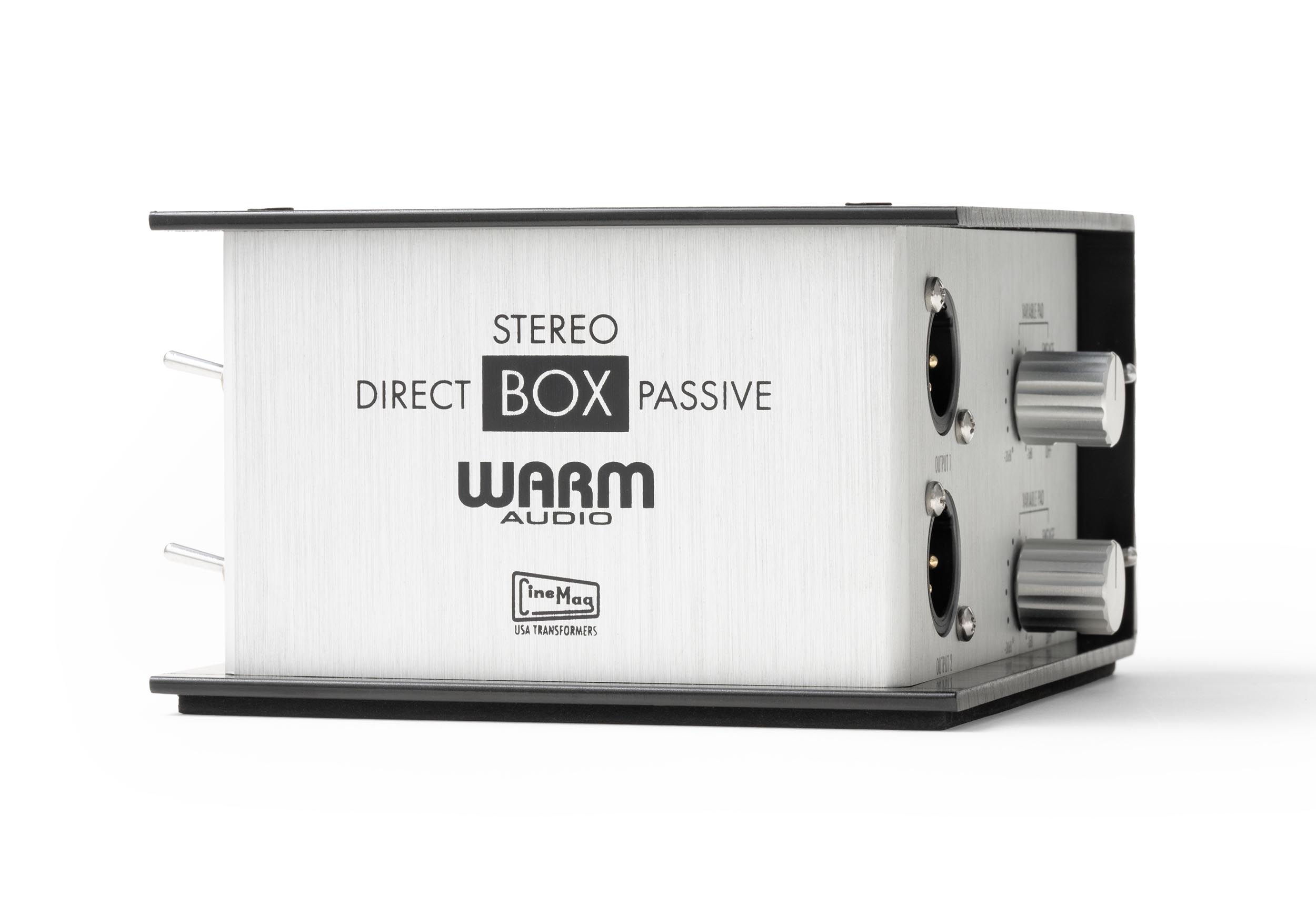 Warm Audio DI-P2, 2-Channel Passive Direct Box with Balanced Transformer by Warm Audio