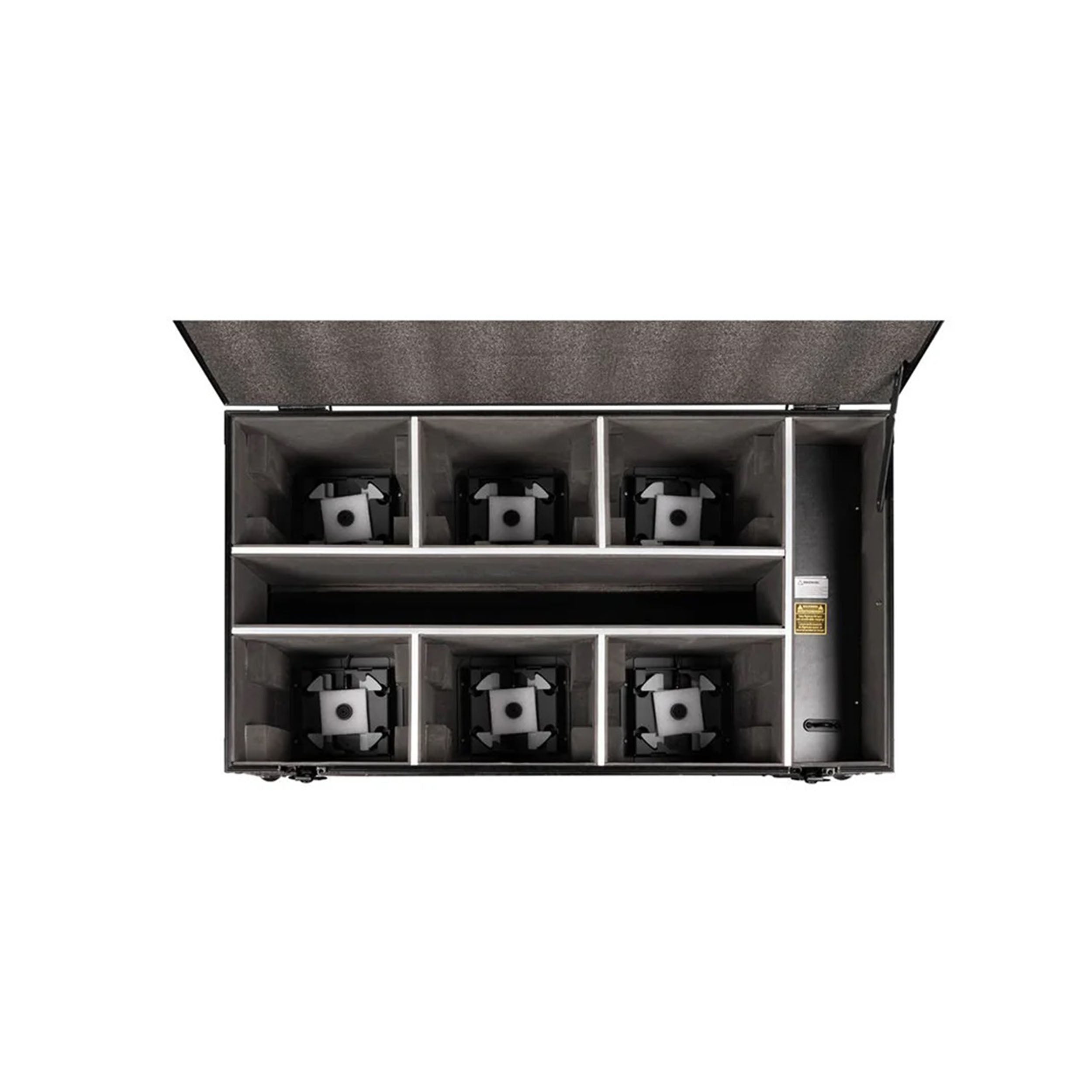 ADJ ELE713 Flight Case for 7 ElectraPix LED fixtures with Built-in Power Supply by ADJ