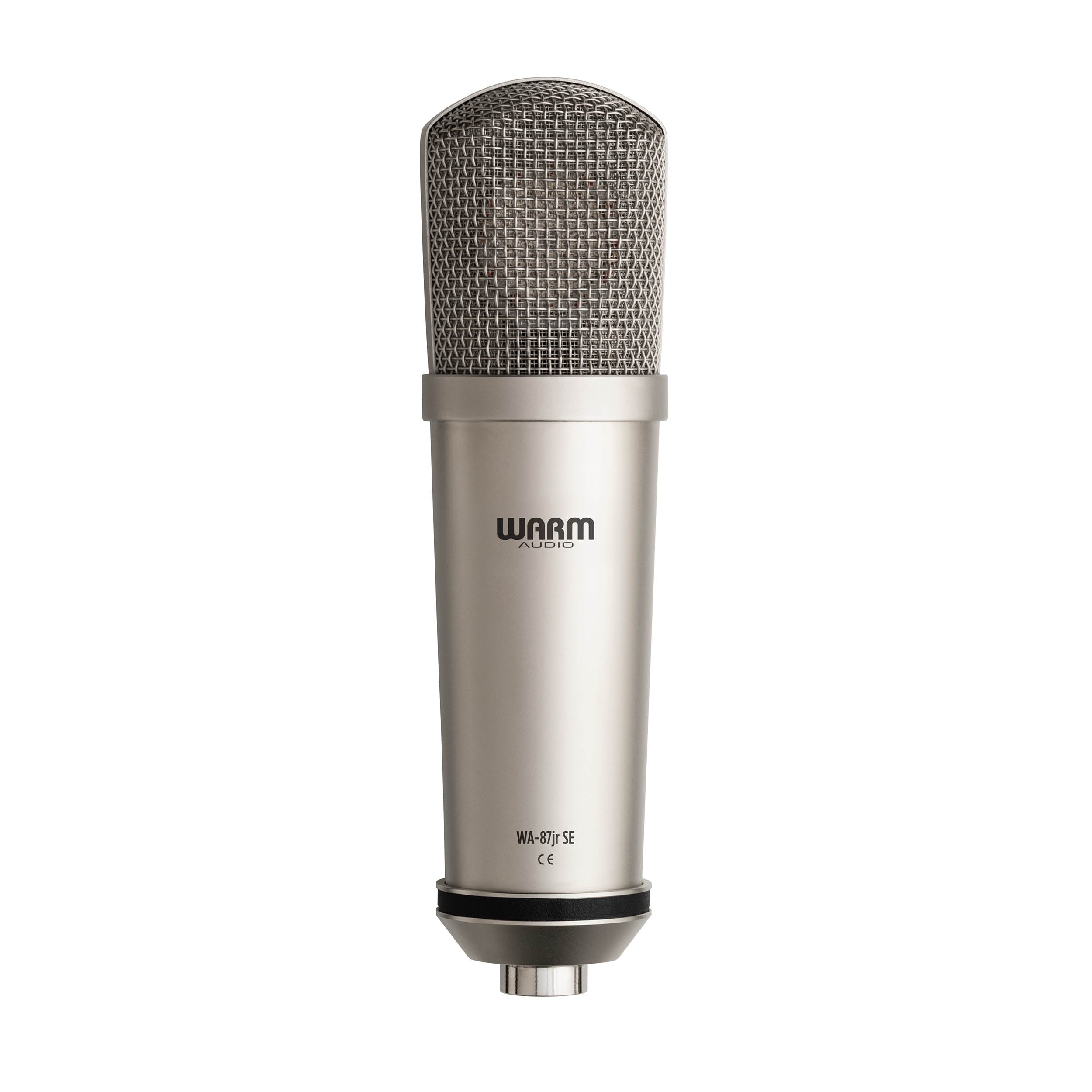 Warm Audio WA-87jr SE-N, Large-Diaphragm Cardioid Condenser Microphone - Nickel by Warm Audio