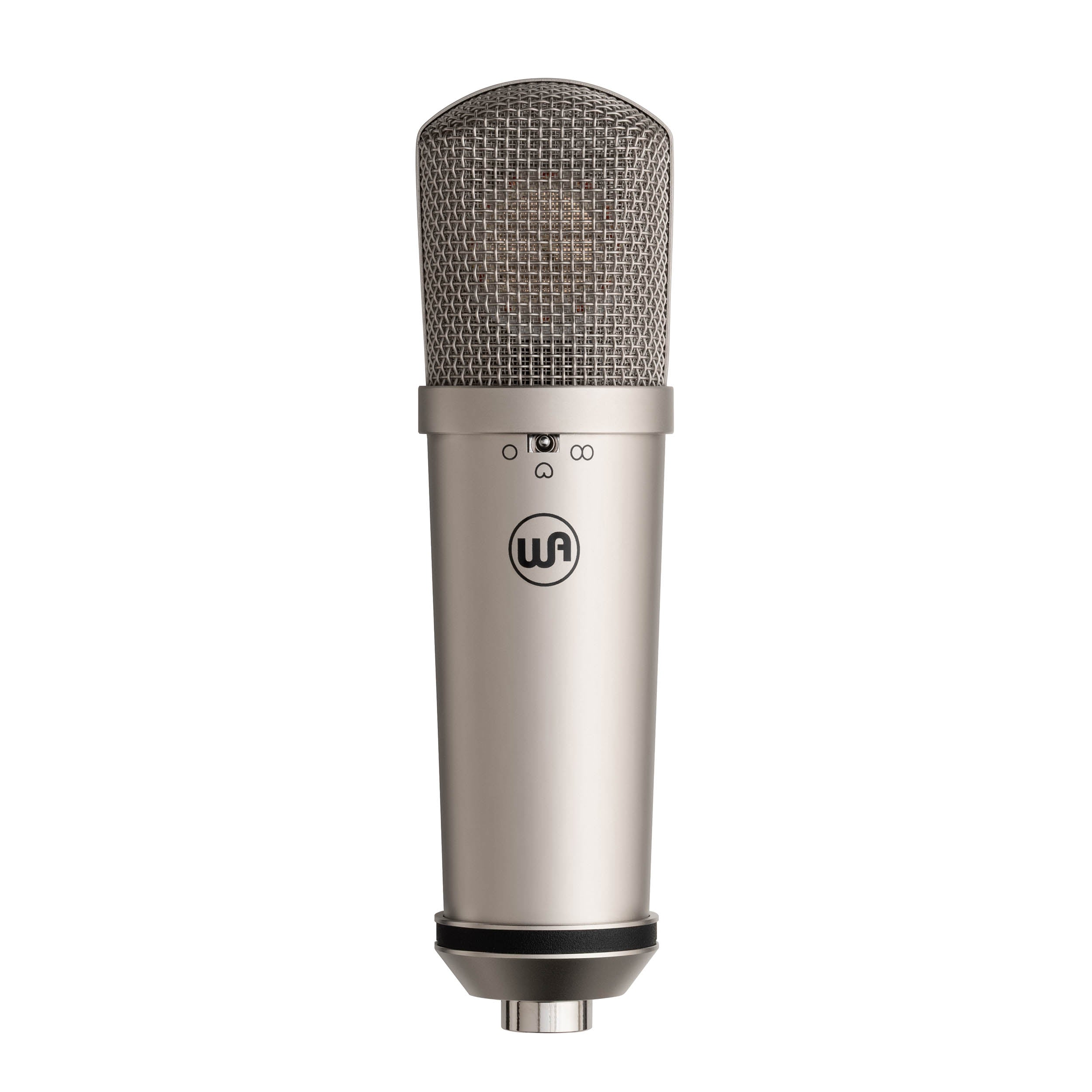 Warm Audio WA-87jr-N, Large-Diaphragm Transformerless FET Condenser Microphone - Nickel by Warm Audio
