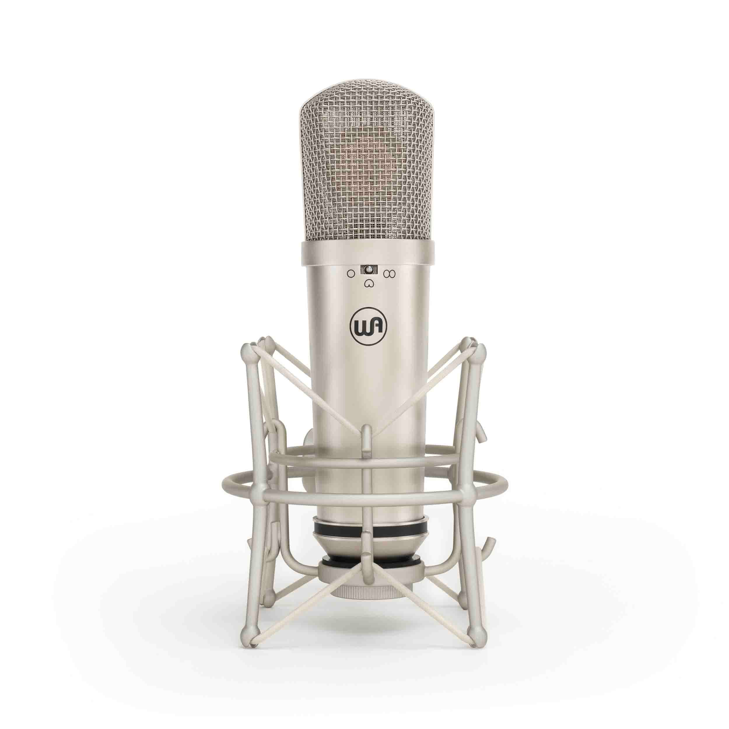 Warm Audio WA-87jr-N, Large-Diaphragm Transformerless FET Condenser Microphone - Nickel by Warm Audio