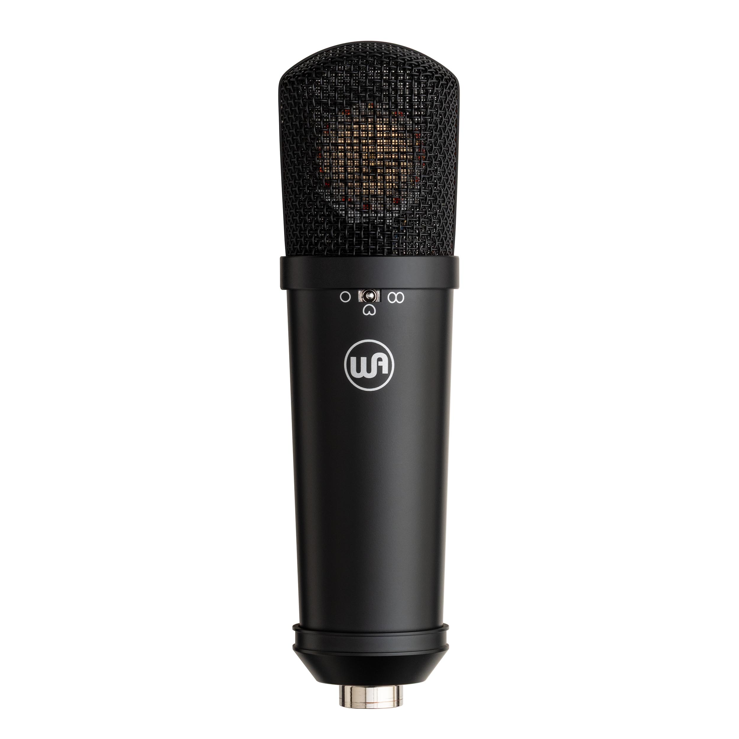Warm Audio WA-87jr-B, Large-Diaphragm Transformerless FET Condenser Microphone - Black by Warm Audio